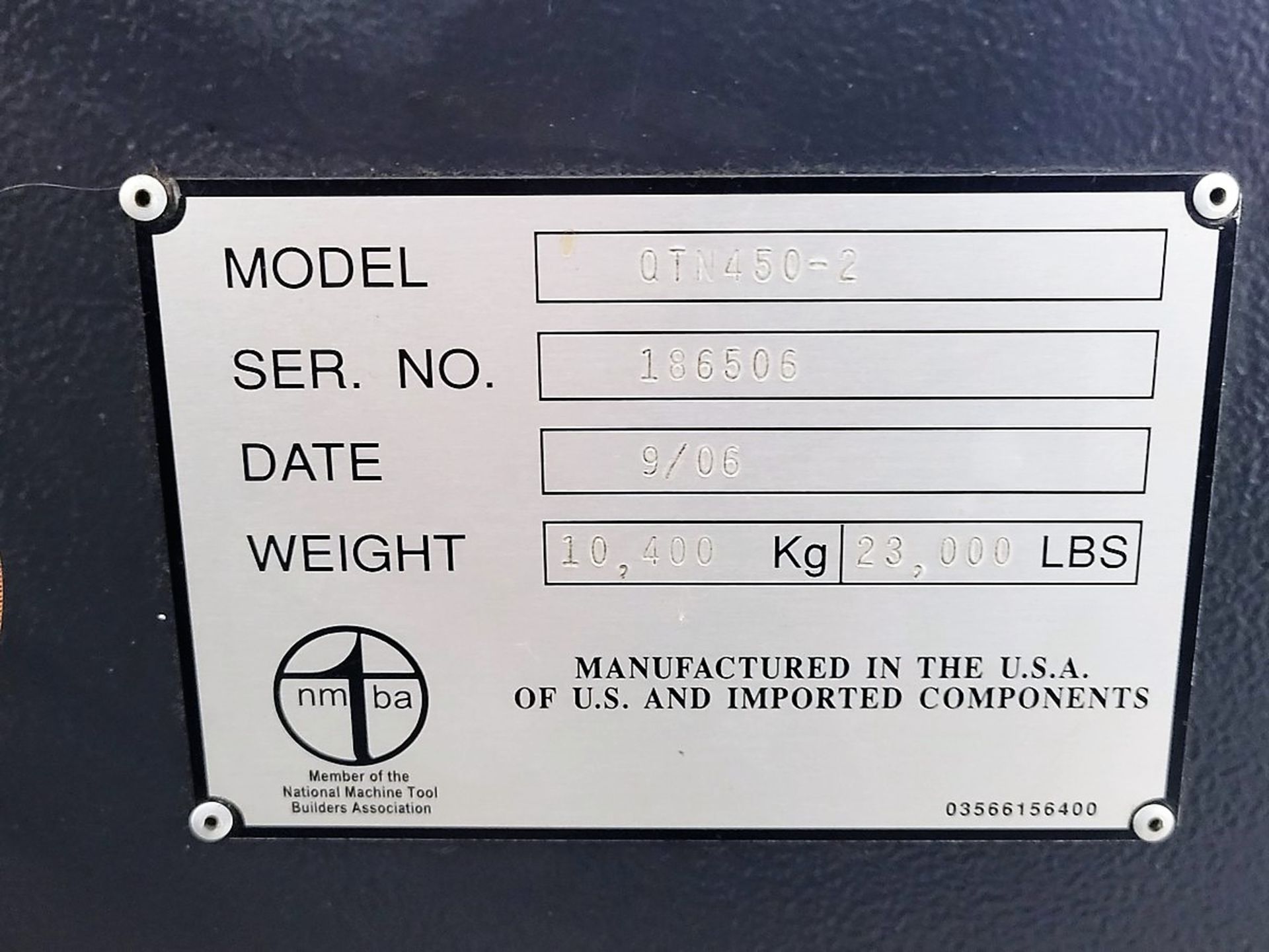 Mazak QTN-450-II CNC Turning Center - Image 17 of 18