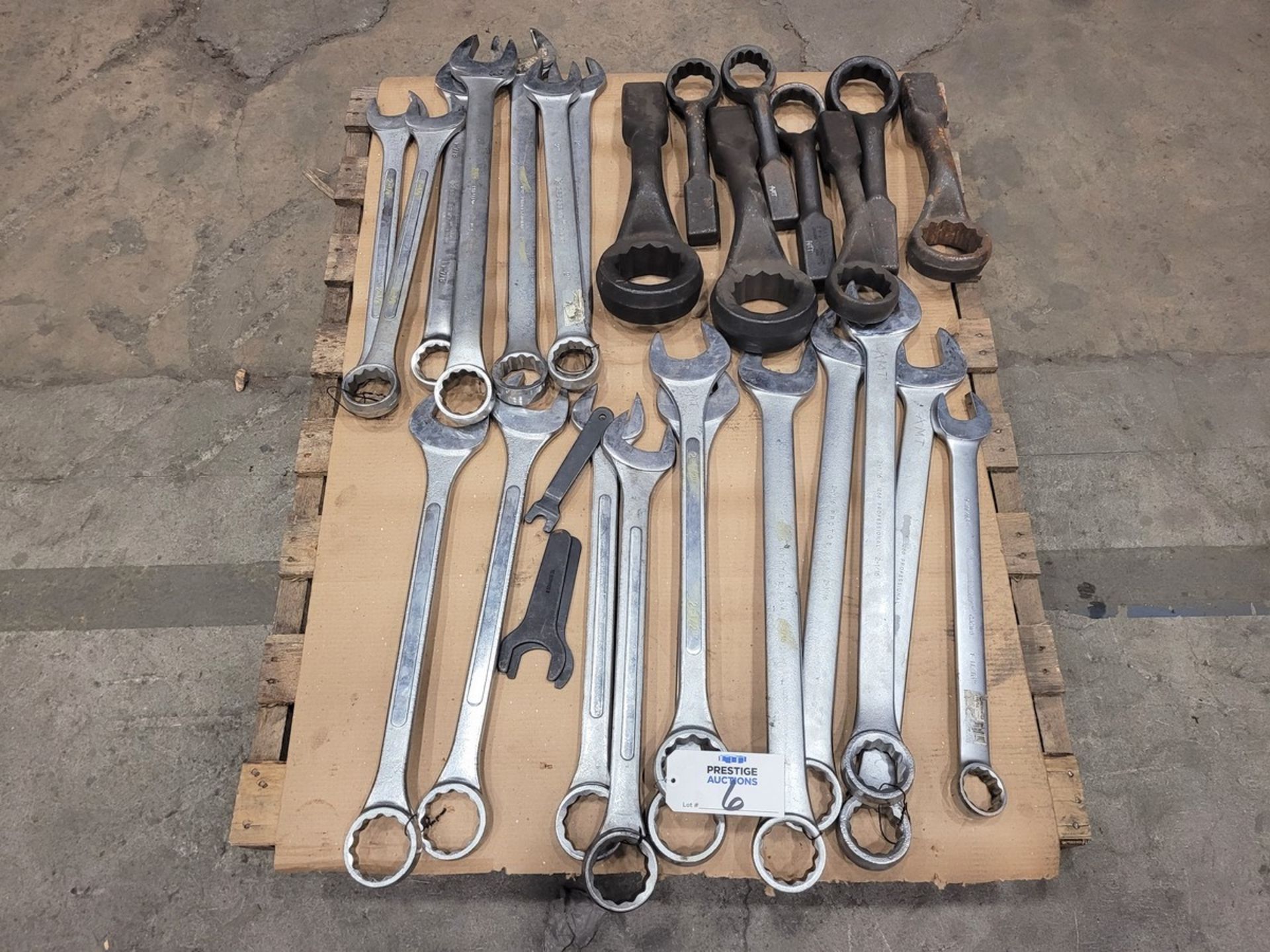 Pallet of SAE Combination Wrenches & Slugger Wrenches