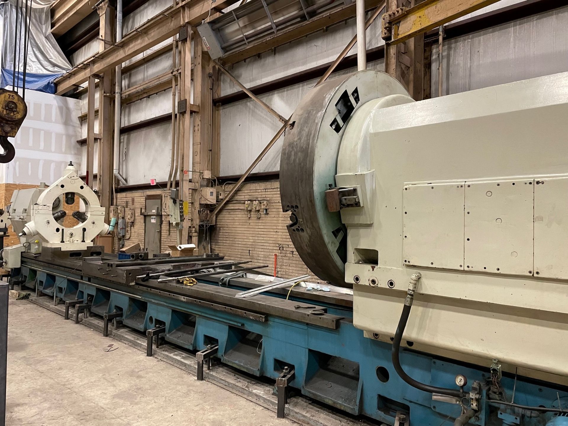 78” x 275” Poreba TCG-200/7M Heavy Duty Lathe - Image 2 of 4