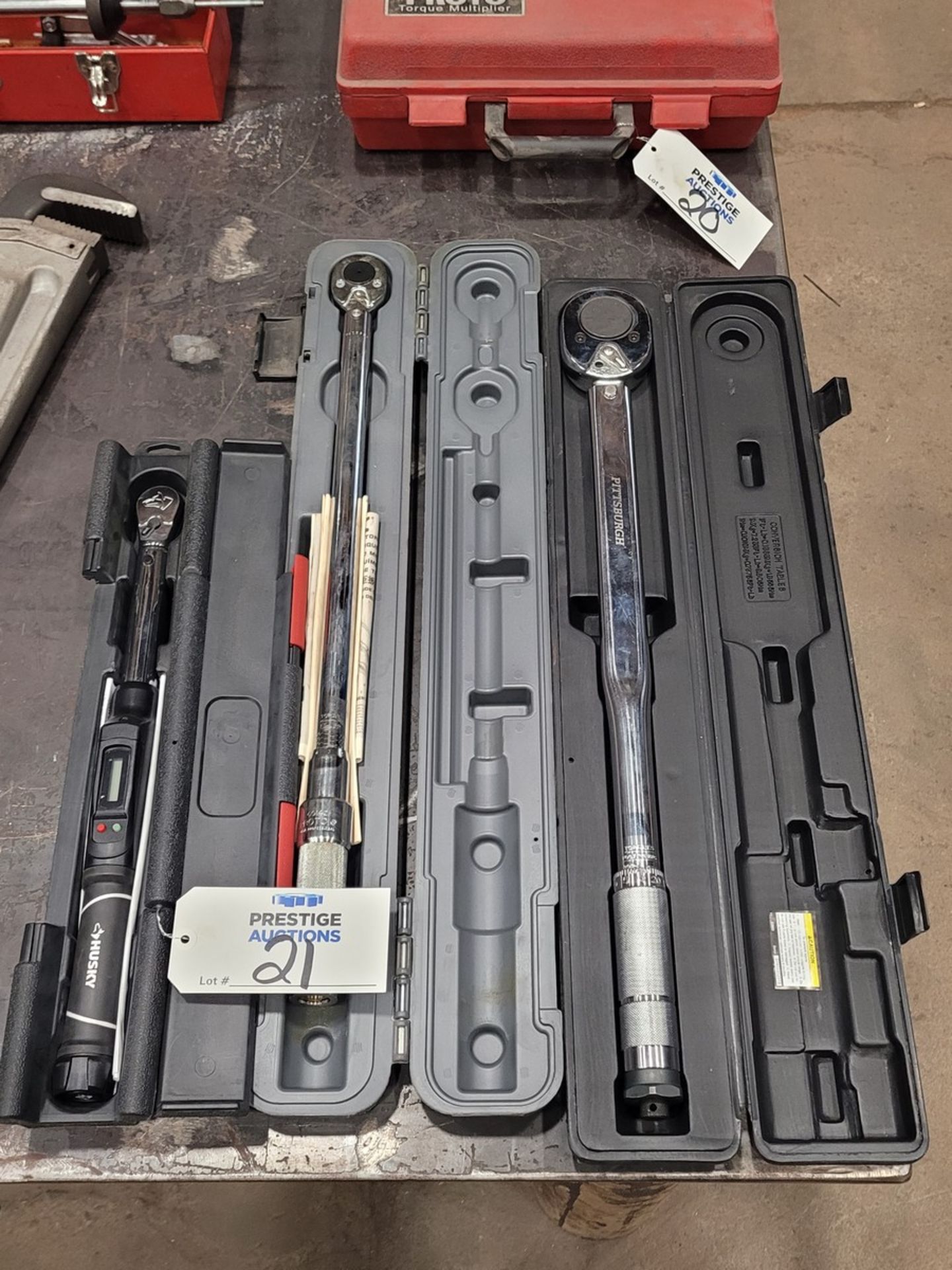 (3) Assorted Torque Wrenches