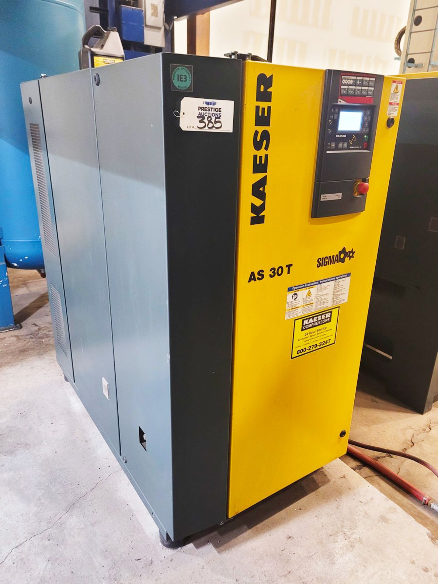 Kaeser AS30T 30 HP Air Compressor