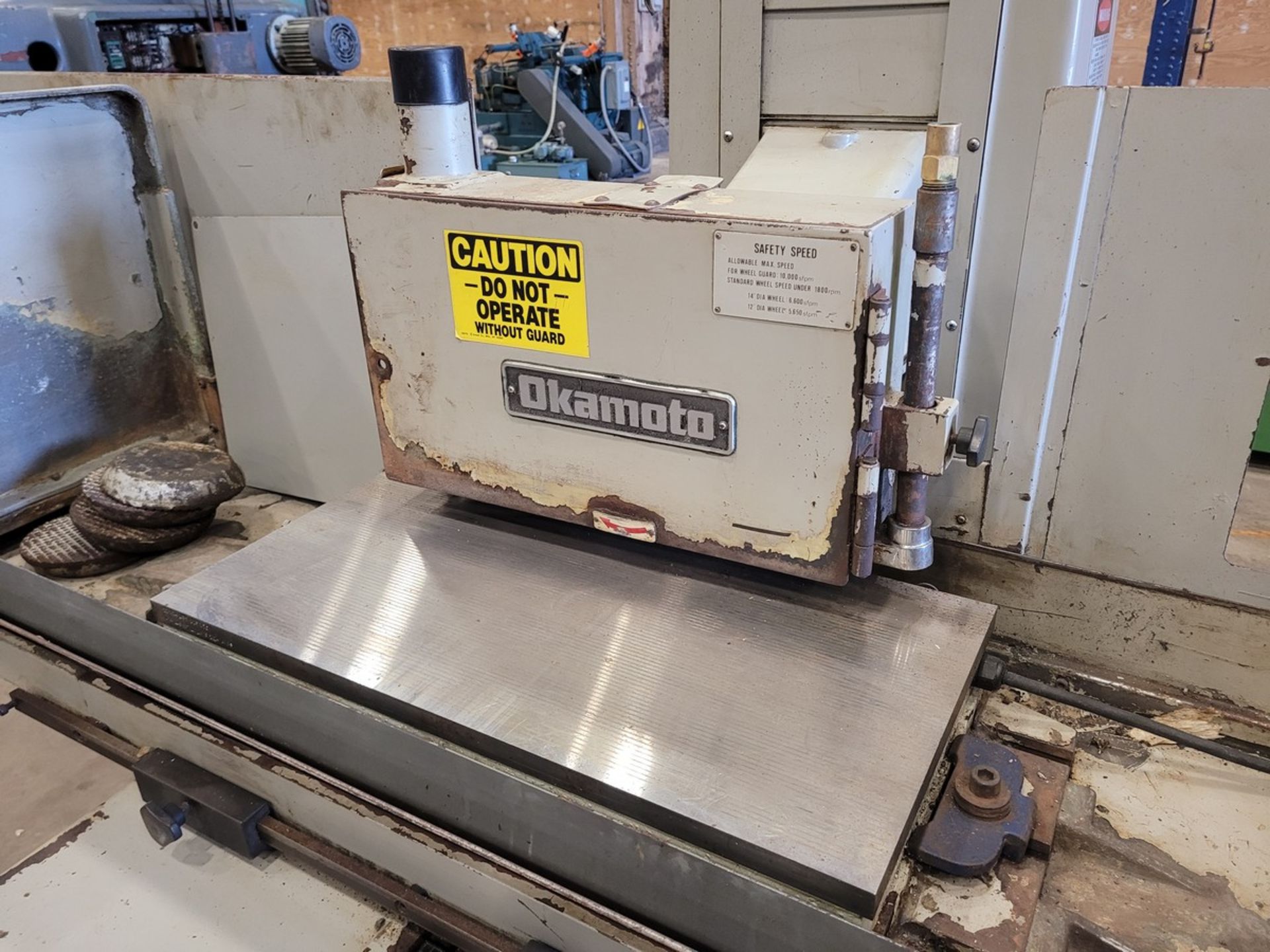 12" x 24" Okamoto Accugar-124N Horizontal Surface Grinder - Image 2 of 8