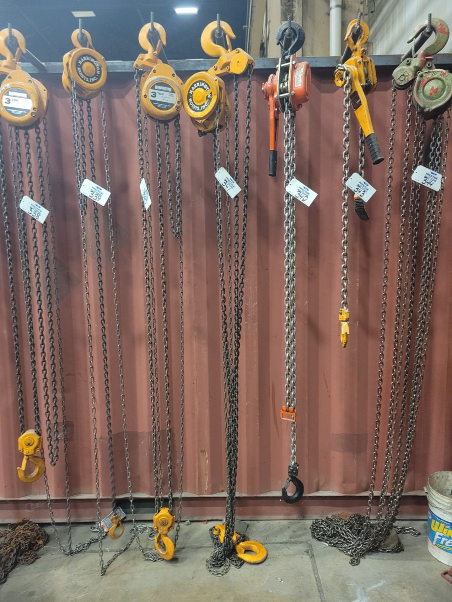 Harrington 5-Ton Manual Chain Hoist