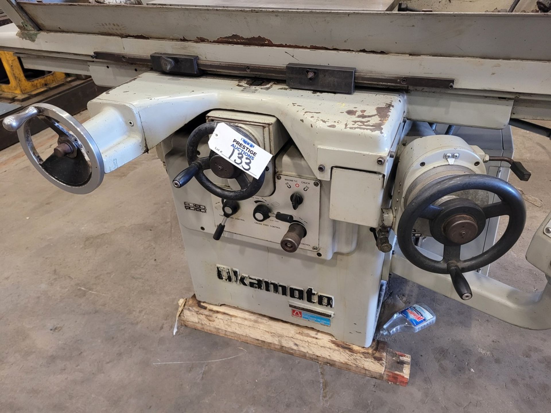 12" x 24" Okamoto Accugar-124N Horizontal Surface Grinder - Image 4 of 8