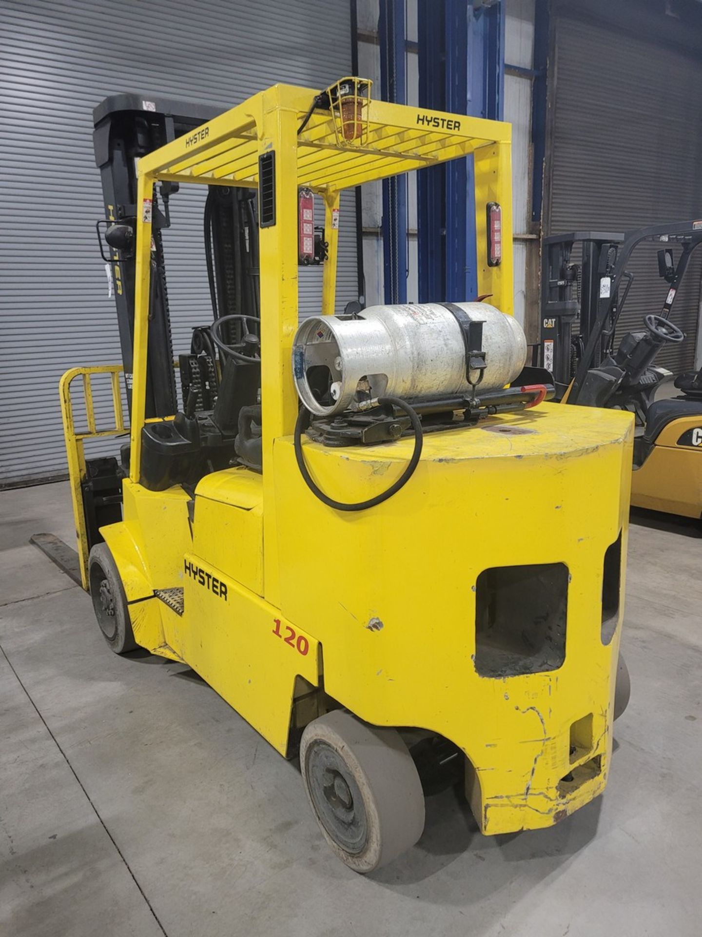 Hyster S120XMS 12,000 Lb. Capacity LP Fork Lift - Image 4 of 11