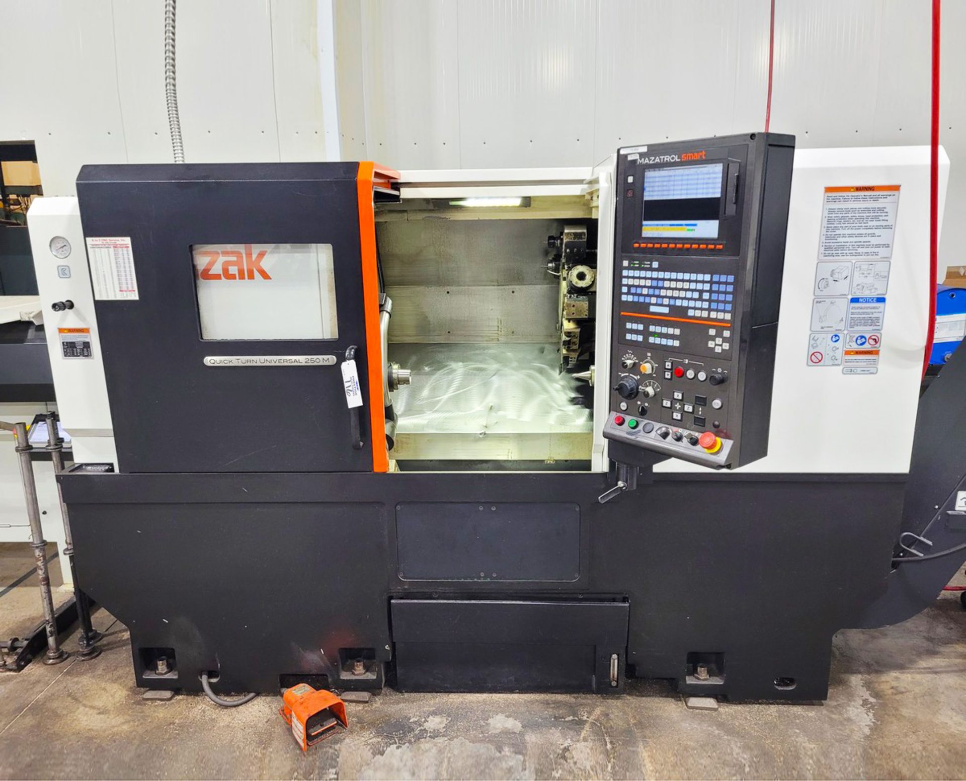 Mazak QT-Universal 250M CNC Turning Center With Live Milling