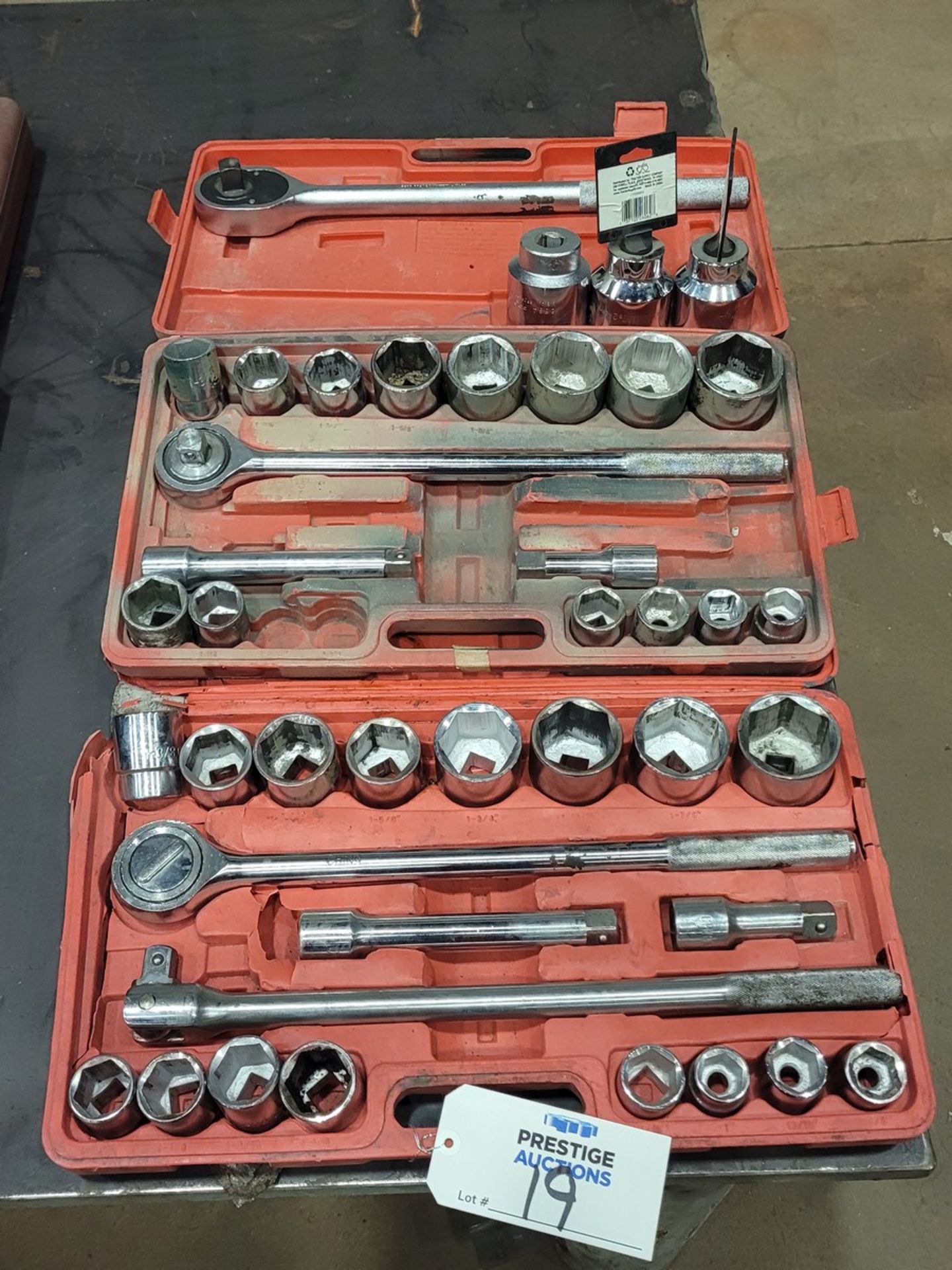 (2) MIT 3/4" Drive Socket Sets