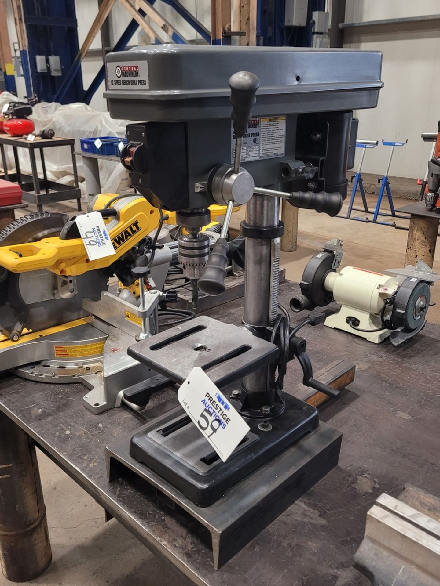 Central Machinery 12-Speed 10" Benchtop Drill Press
