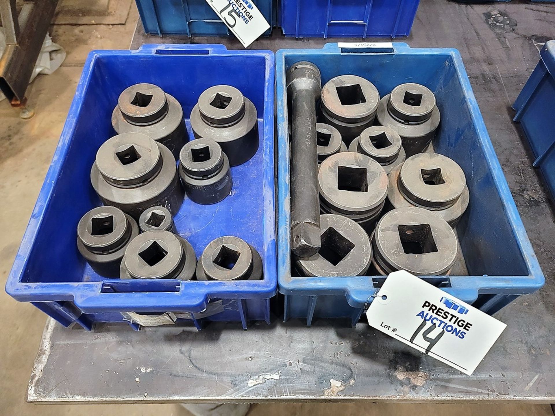 Lot of Proto 1" & 1-1/2" Drive Impact Sockets