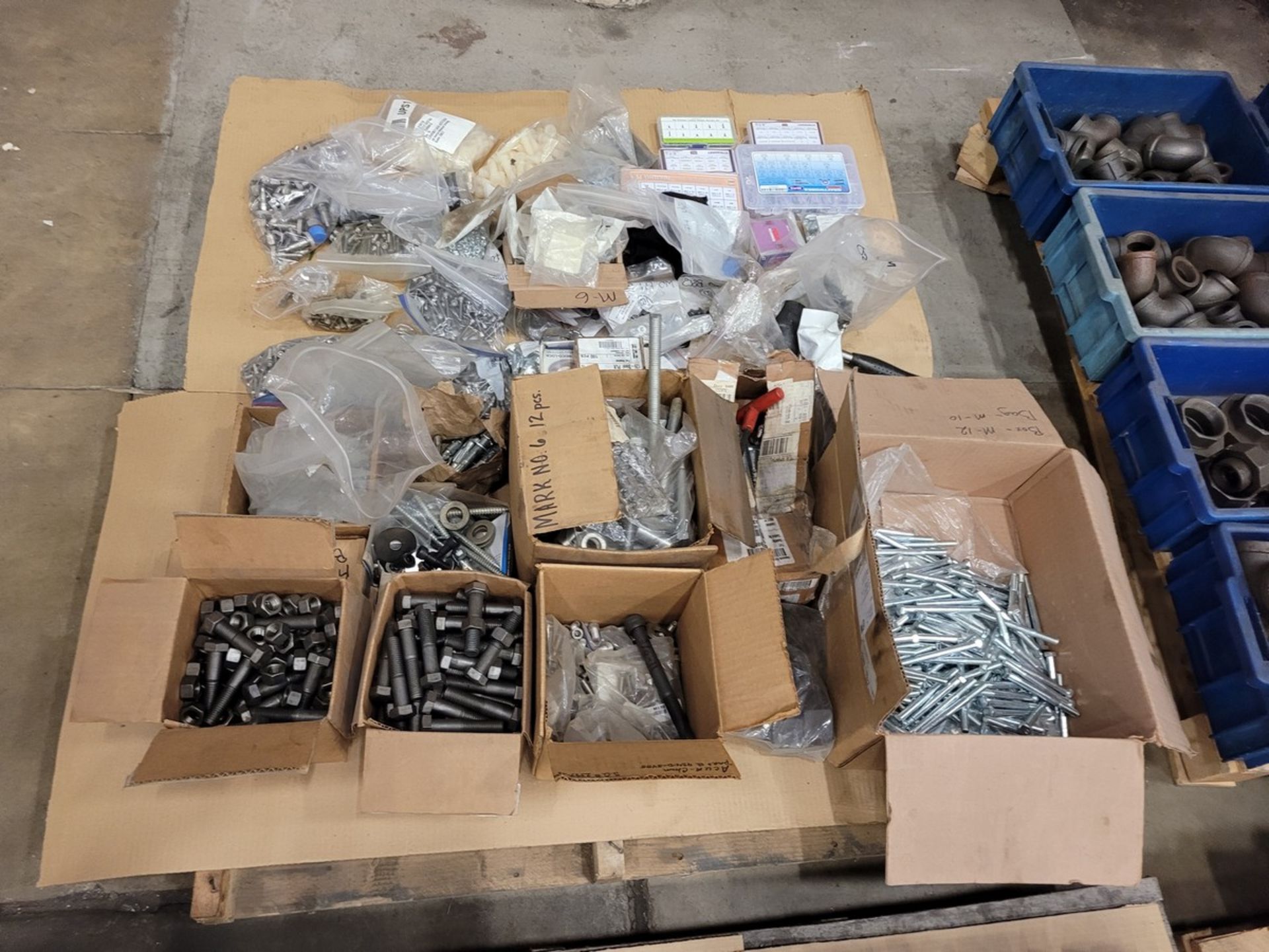 (2) Pallets of Assorted Fasteners - Image 2 of 2