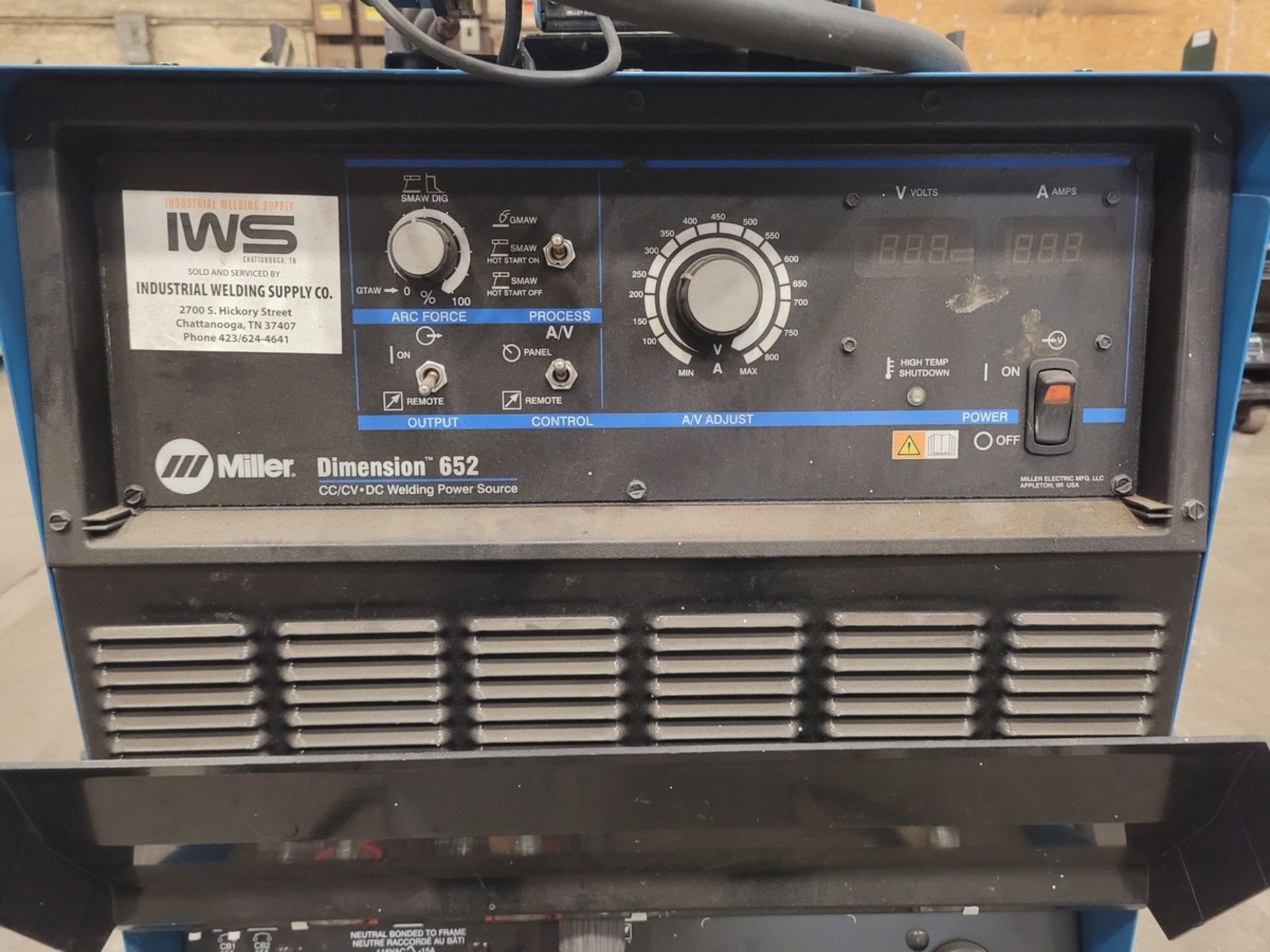 Miller Electric Dimension 652 CC/CV DC Welding Power Source - Image 3 of 7