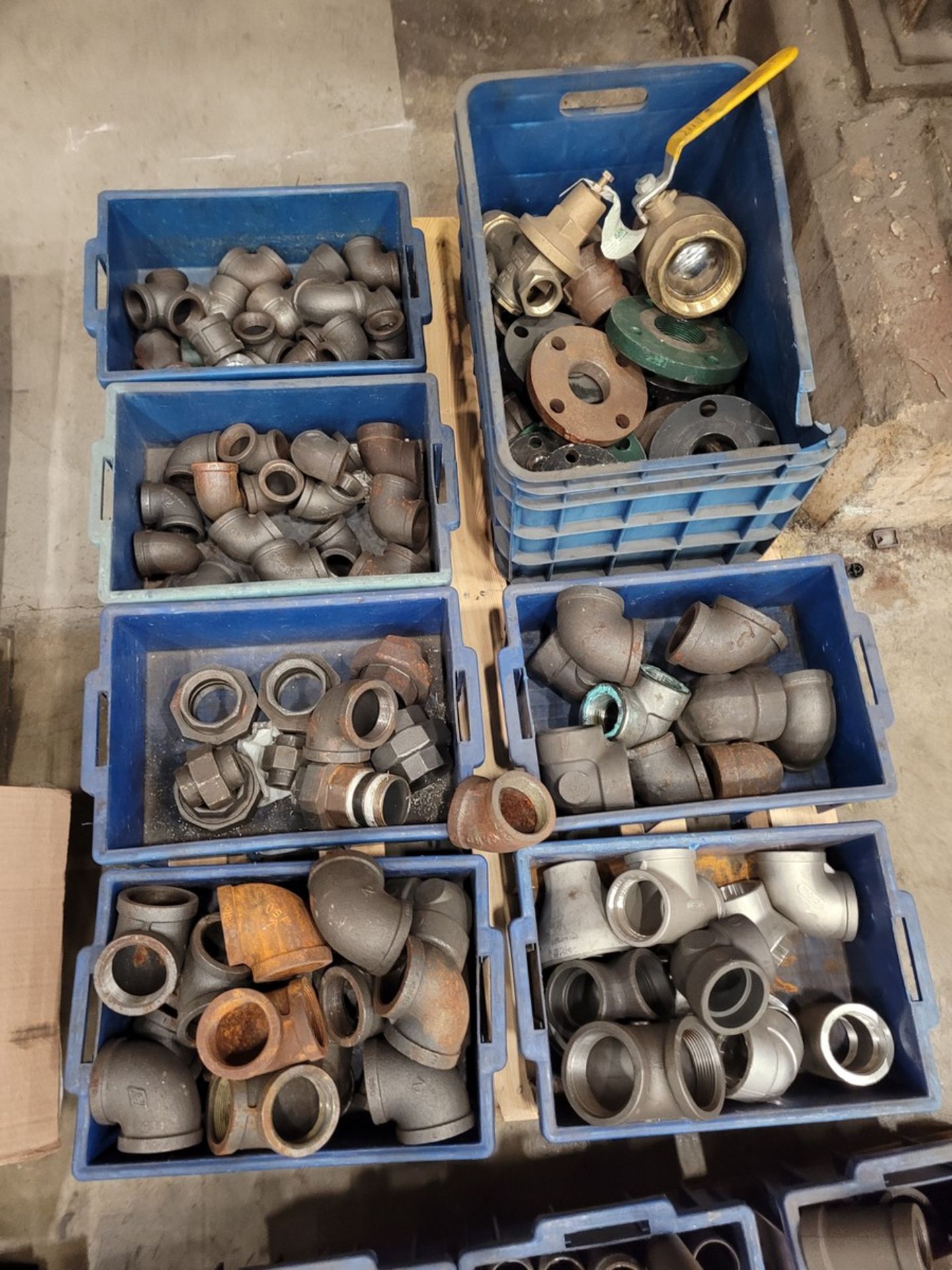 (3) Pallets of Assorted Steel Pipe Fittings - Image 3 of 3
