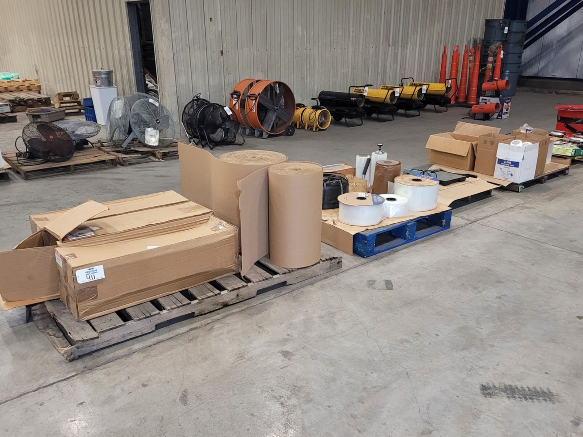 (4) Pallets of Shipping Materials