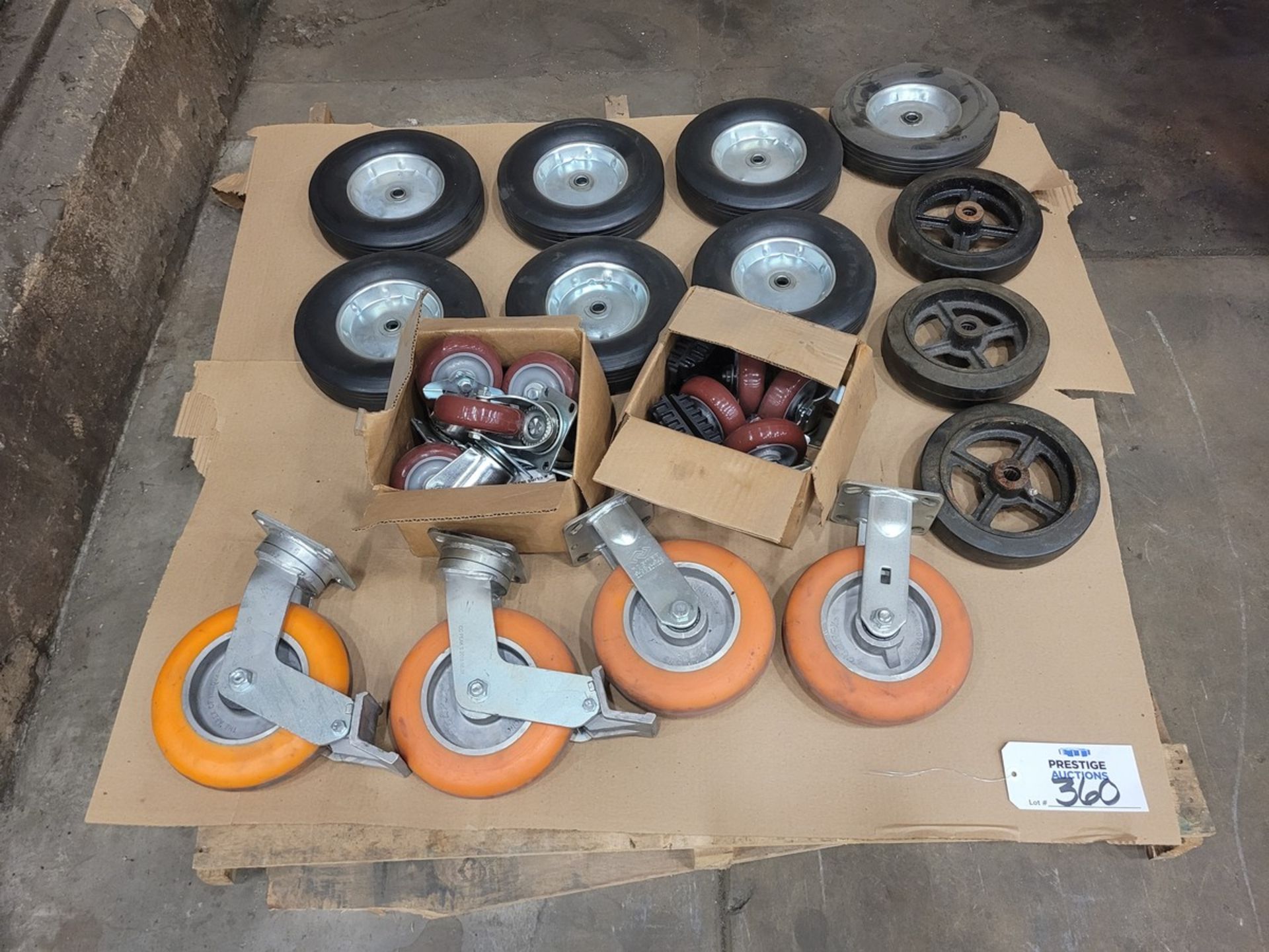 Pallet of Assorted Castor Wheels