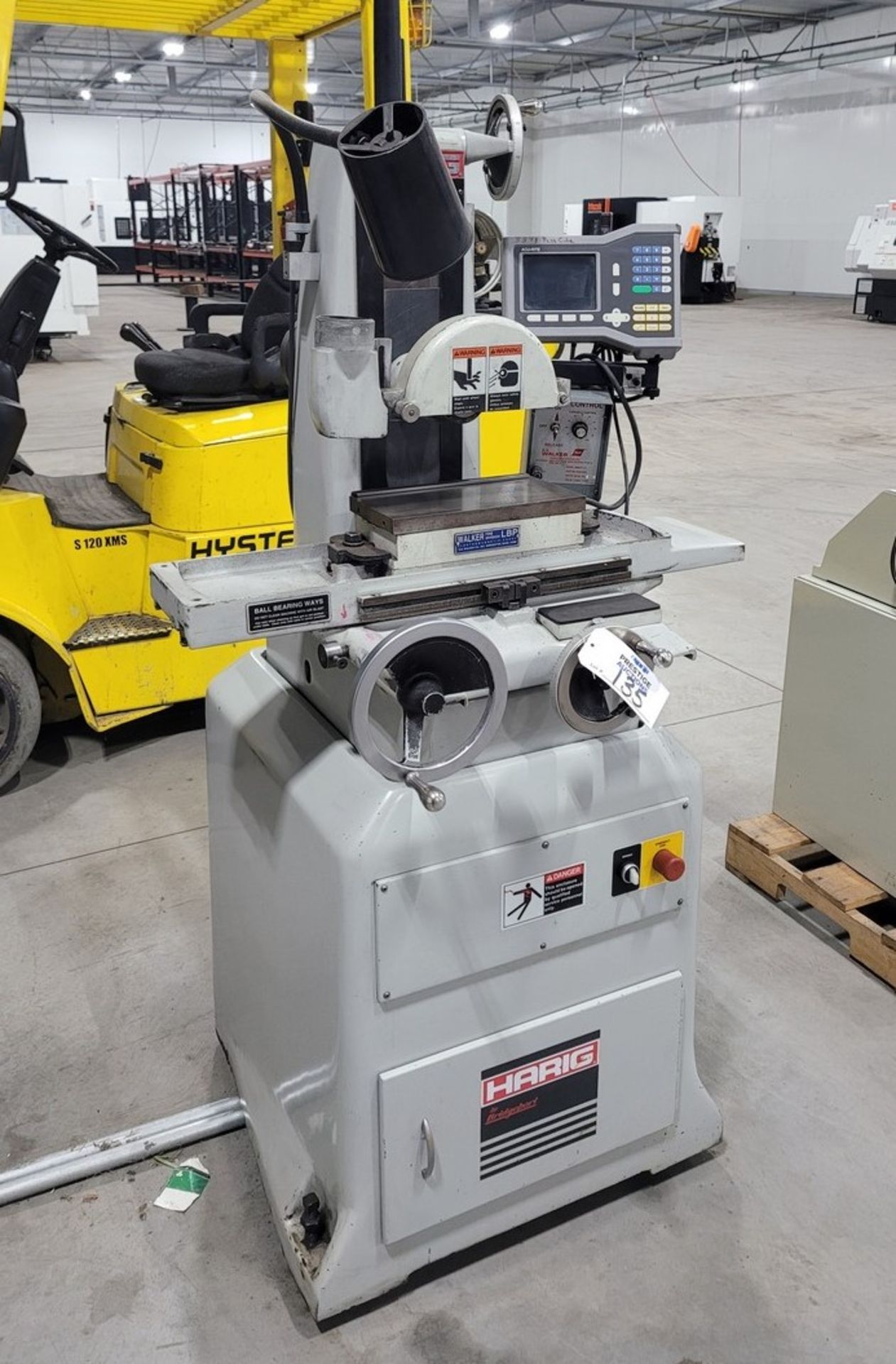 Harig 612 Ballway Horizontal Surface Grinder