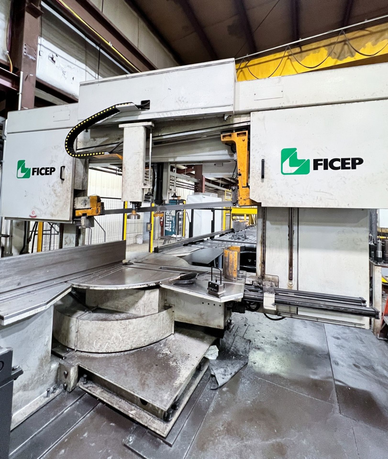 Ficep 1203 DDB CNC (3) Spindle Drilling & Saw Line, New 2014 - Image 13 of 22