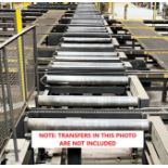 Heavy Duty Roller Conveyor with Material Transfers