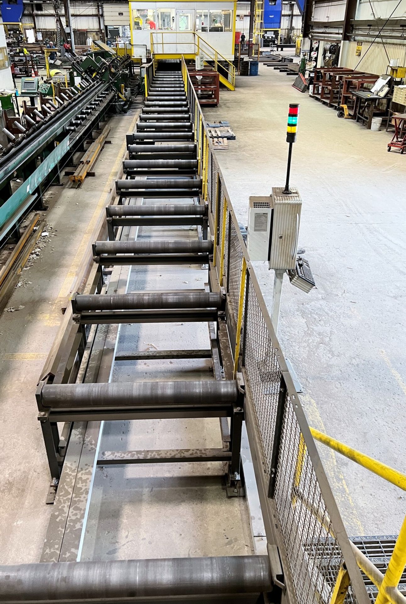 Heavy Duty Roller Conveyor with Material Transfers - Image 3 of 21