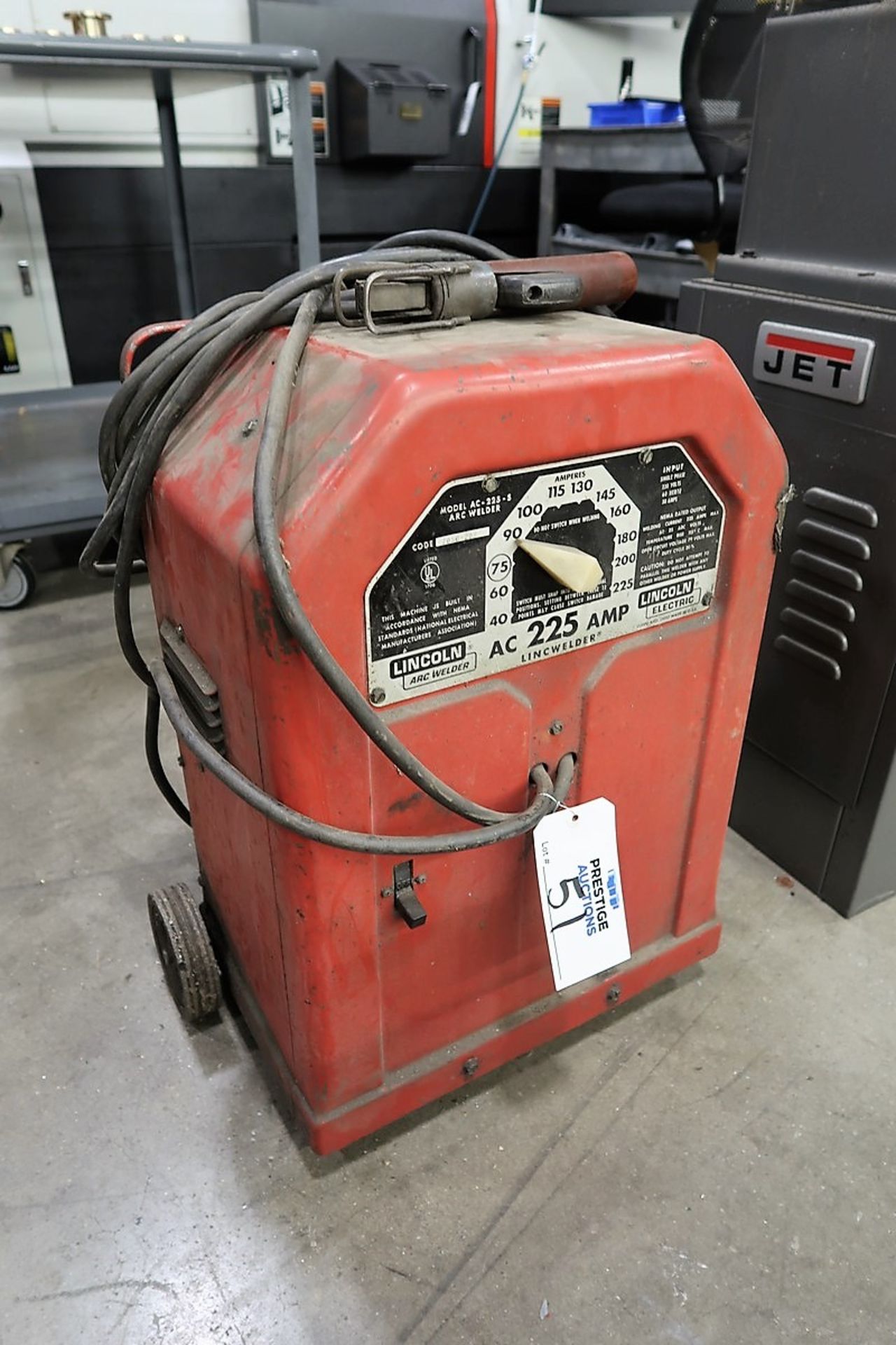 Lincoln Electric Model AC-225-S 225 Amp Arc Welder