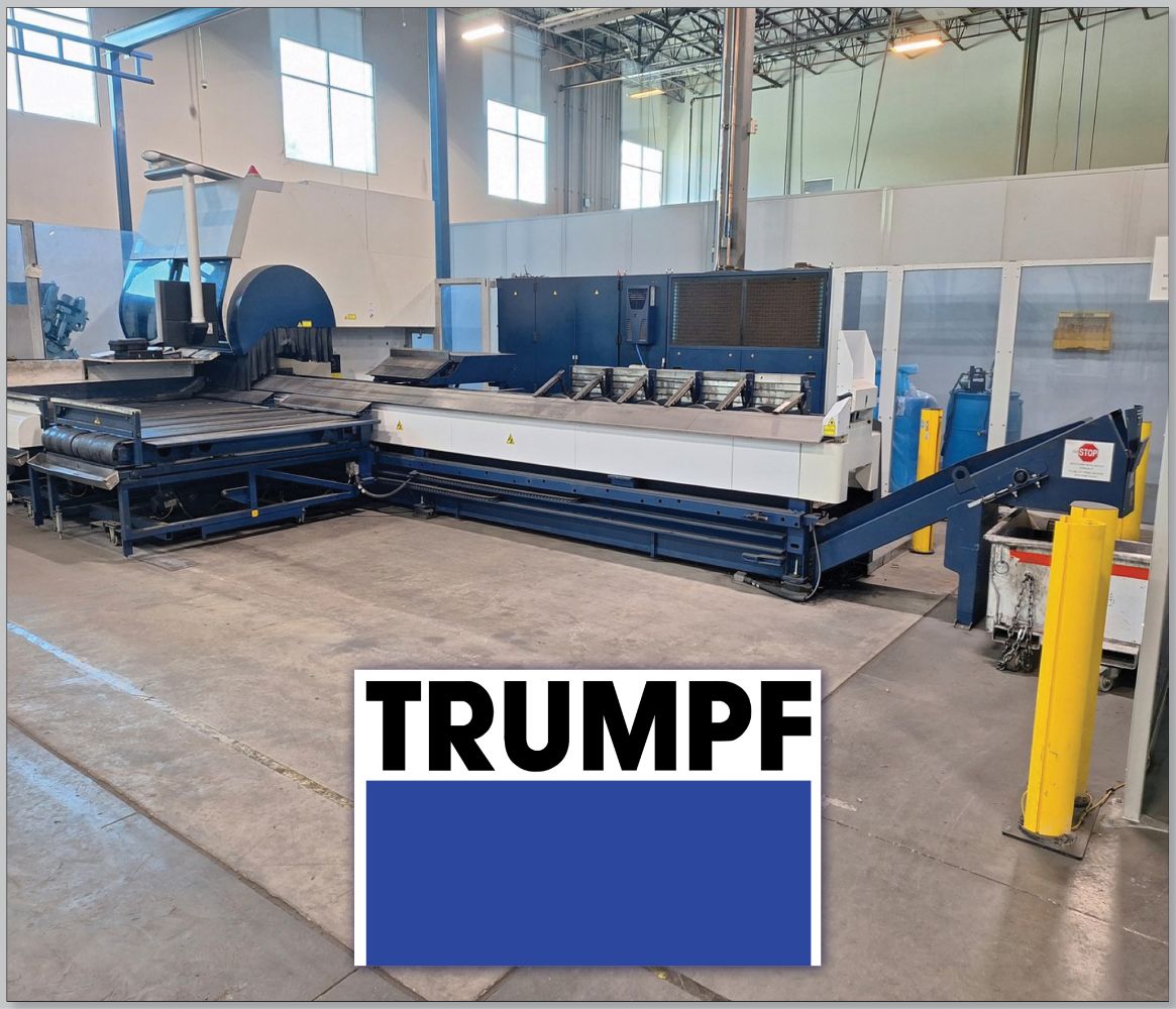 Short Notice Online Auction: Trumpf TruLaser 7000 Laser Cutting Center for Tube & Pipe