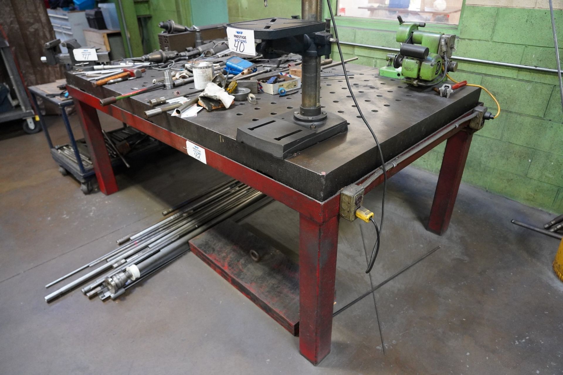 51" x 84" x 37" Welding Table - Image 2 of 2