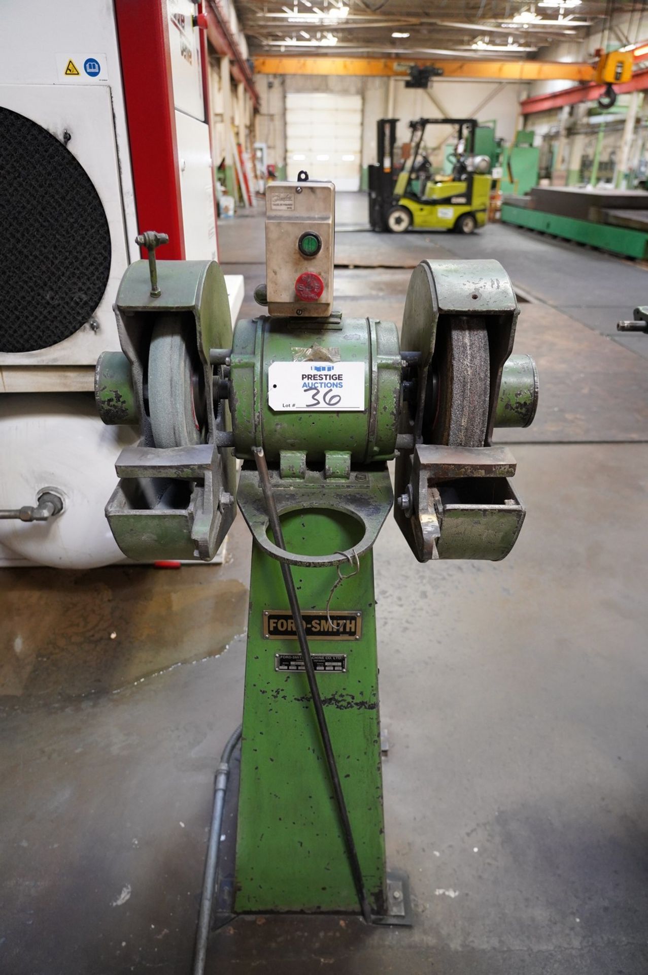 Ford Smith 41-P Double End Pedestal Grinder