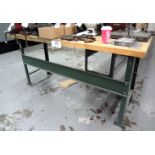 Wood Top Work Bench