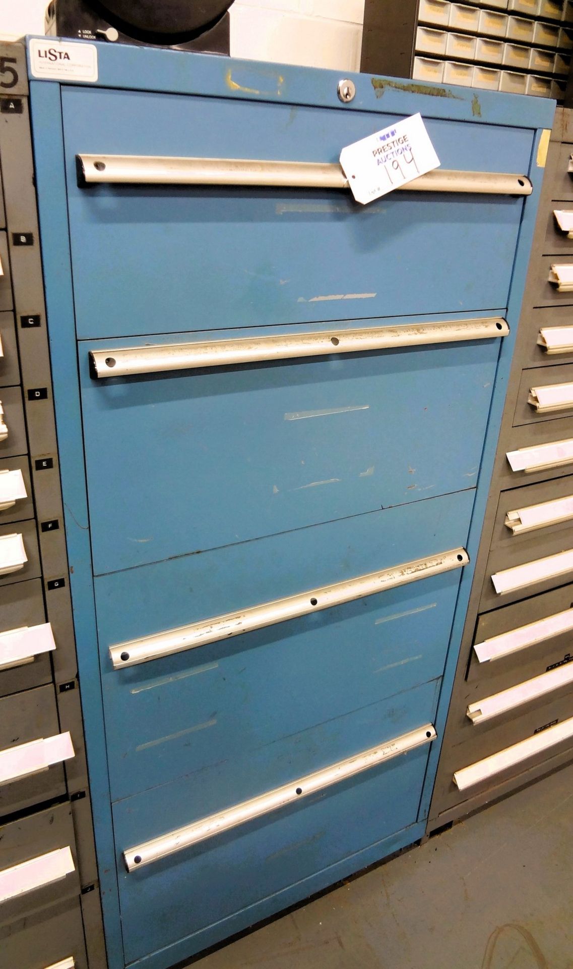 4-Drawer Lista Tool Storage Cabinet