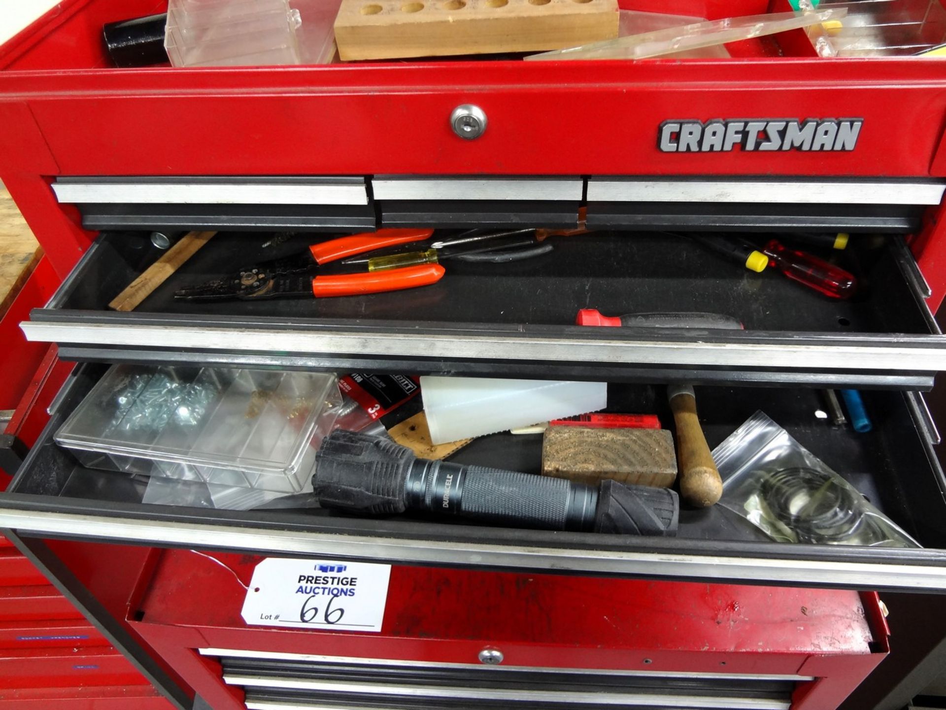 Craftsman Rolling Tool Cabinet with Contents - Image 3 of 7