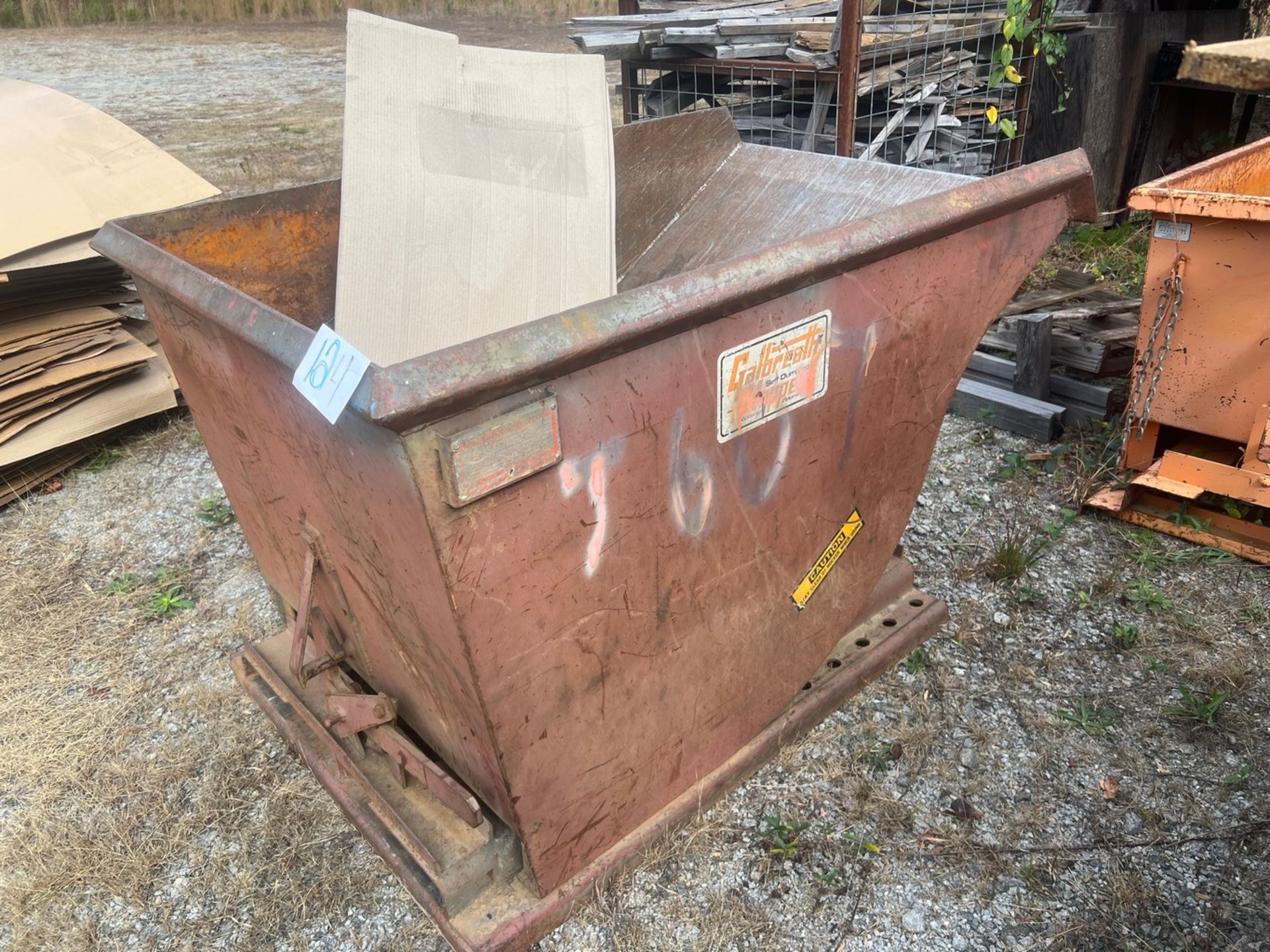 Galbreath H-100, Self Dumping Hopper