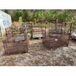 (1) Lot of Assorted Mesh Wire Baskets