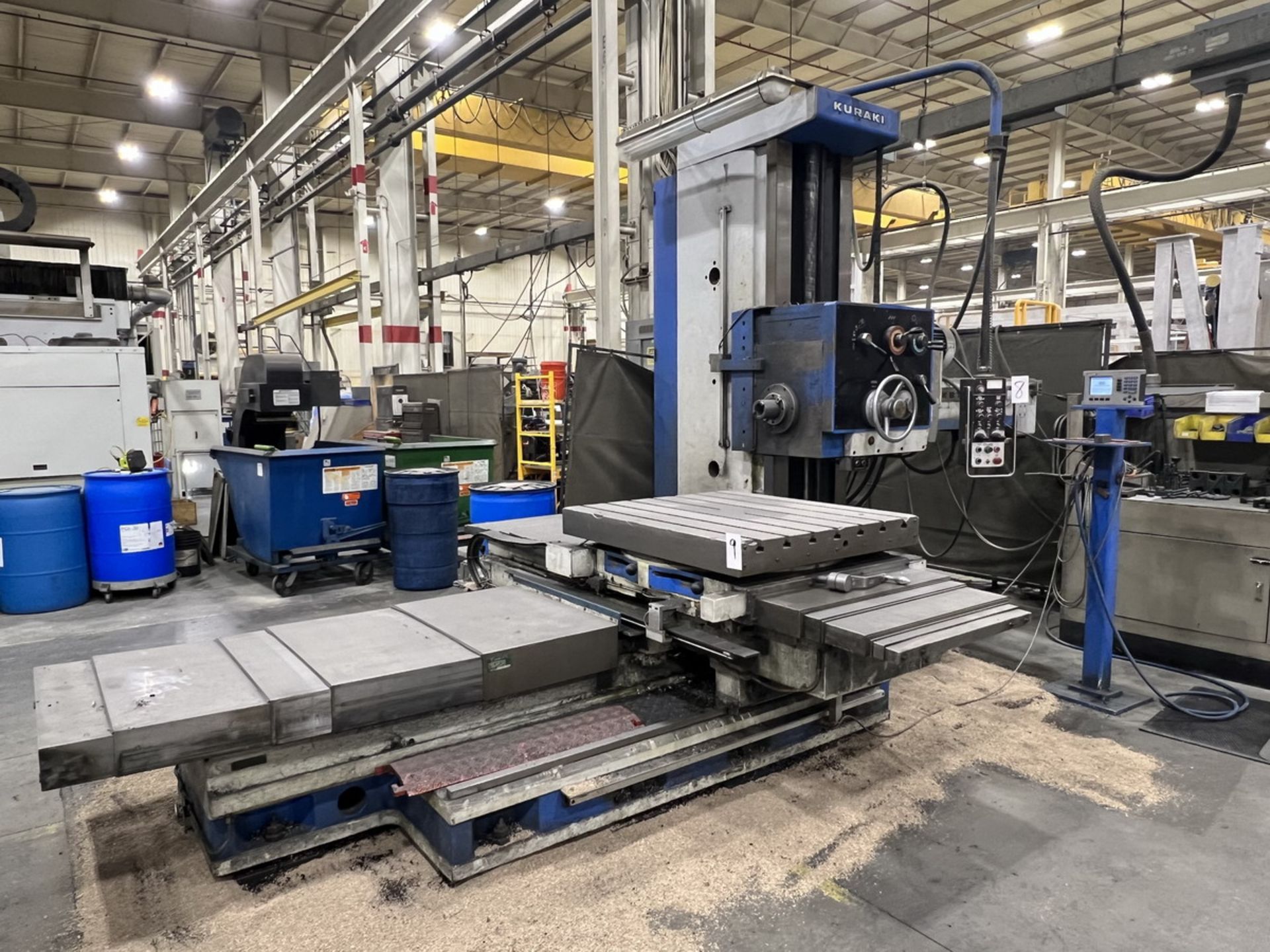 Kuraki KBT-1003W Horizontal Boring Mill