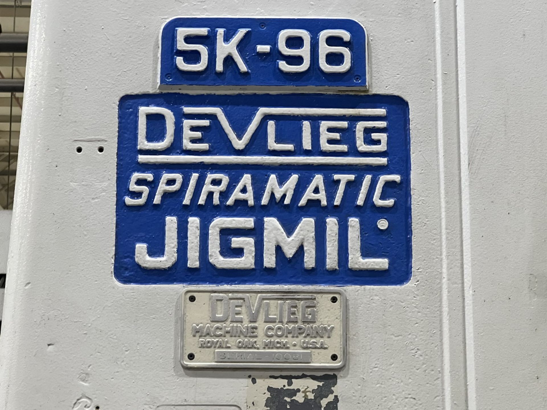 Devlieg 5K-96, Horizontal Spiramatic Jig Mill - Image 14 of 15