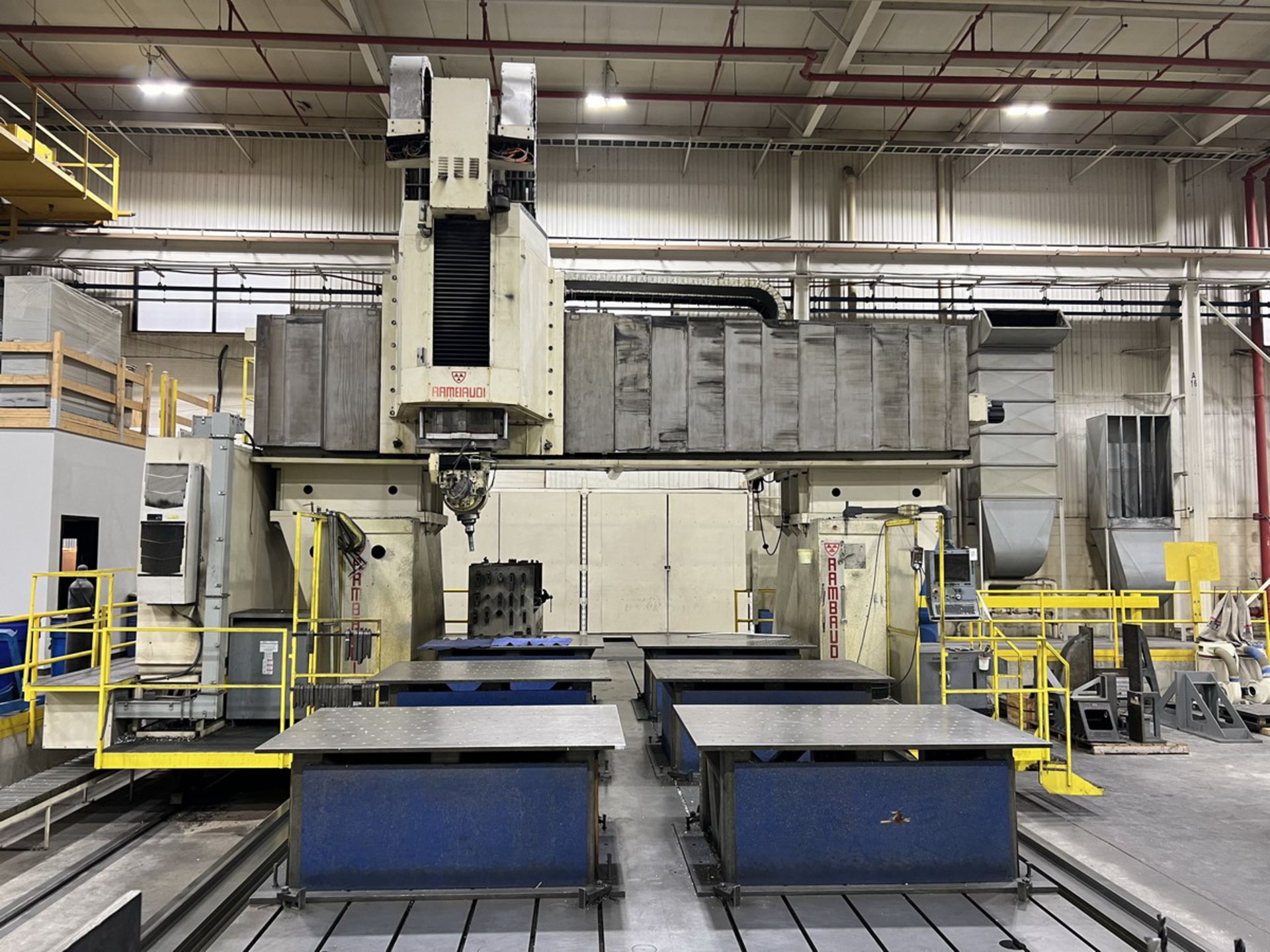 Rambaudi VAR-107 5-Axis CNC Gantry Mill