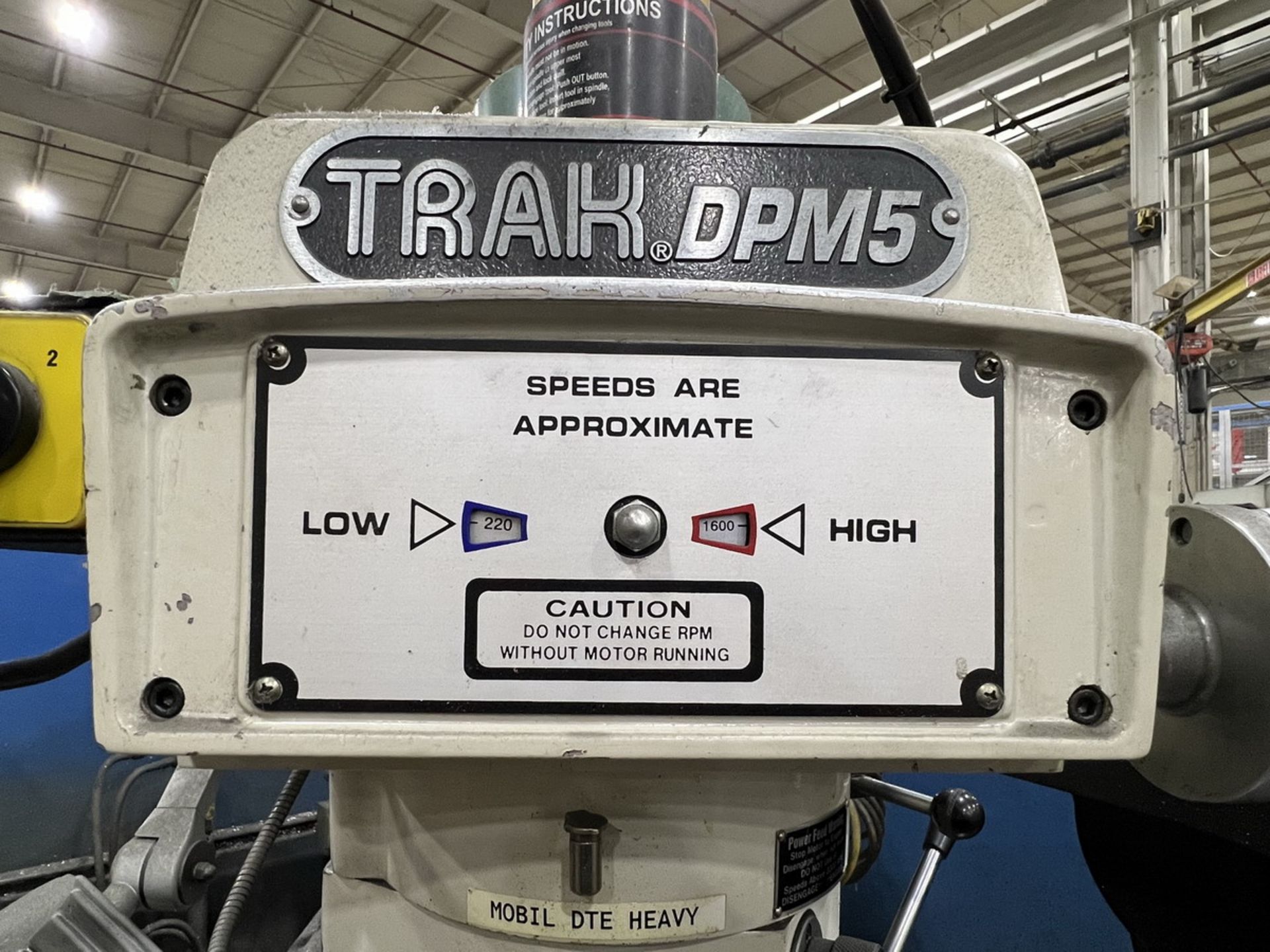 Trak DPMXX5 CNC Vertical Milling Machine - Image 6 of 15