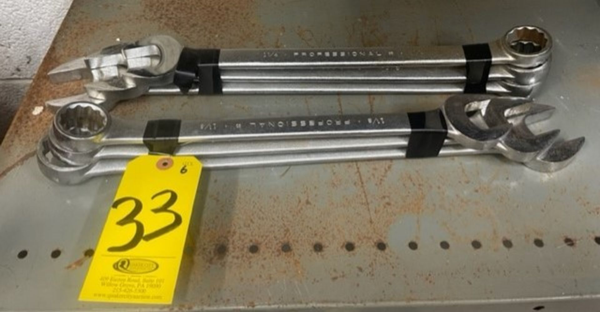 (6) OPEN AND BOX END WRENCHES