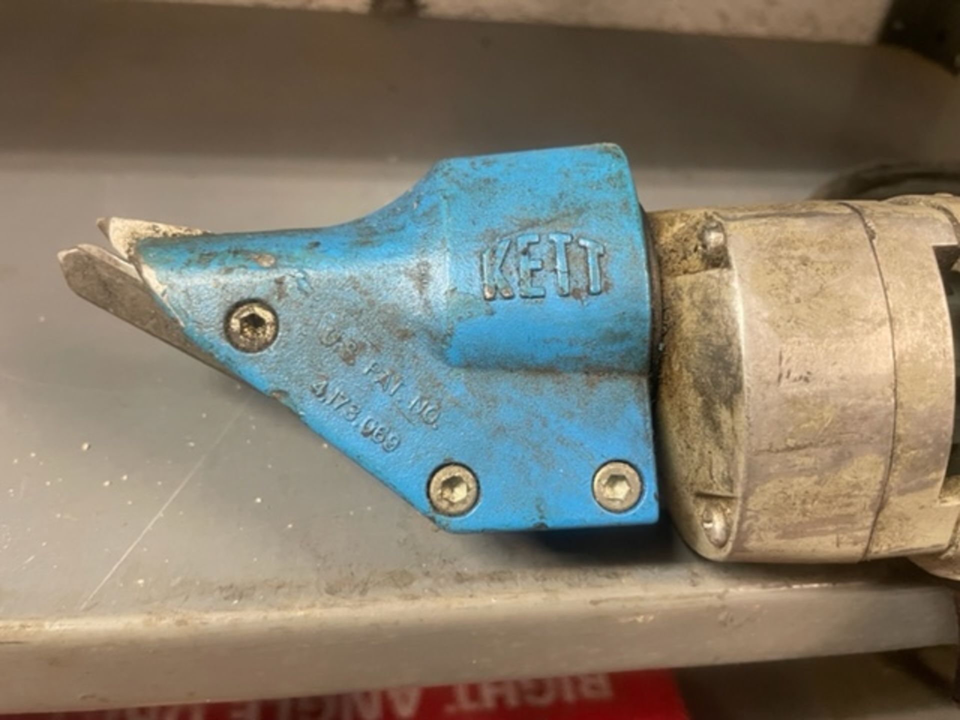 KETT ELECTRIC HAND SHEAR, MODEL 4173.069 - Bild 2 aus 2