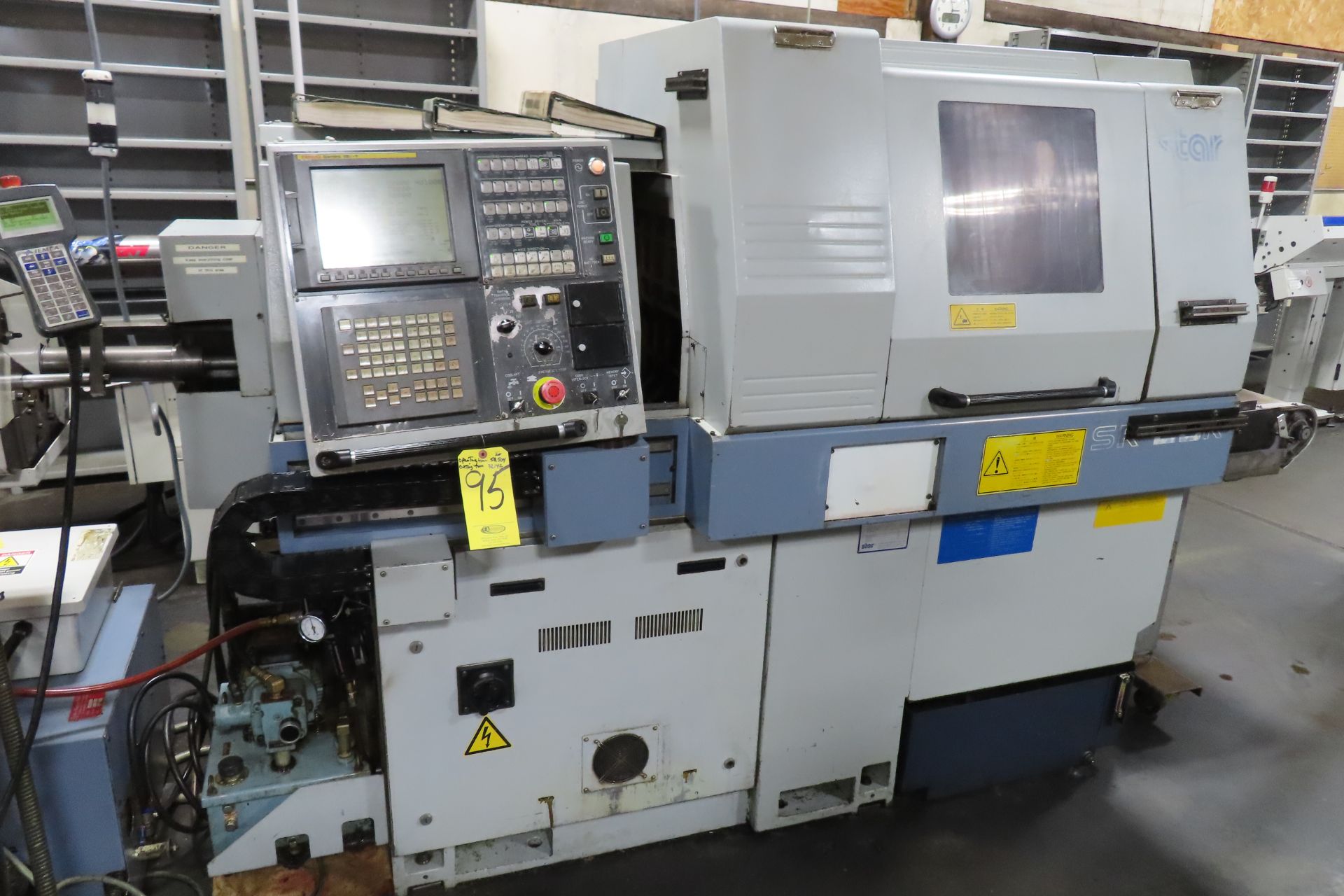 2005 STAR SR-20R 7-AXIS CNC SWISS TYPE AUTOMATIC LATHE, S/N 1242, FANUC 18i-T CONTROL, MAX MACHINING - Image 2 of 25