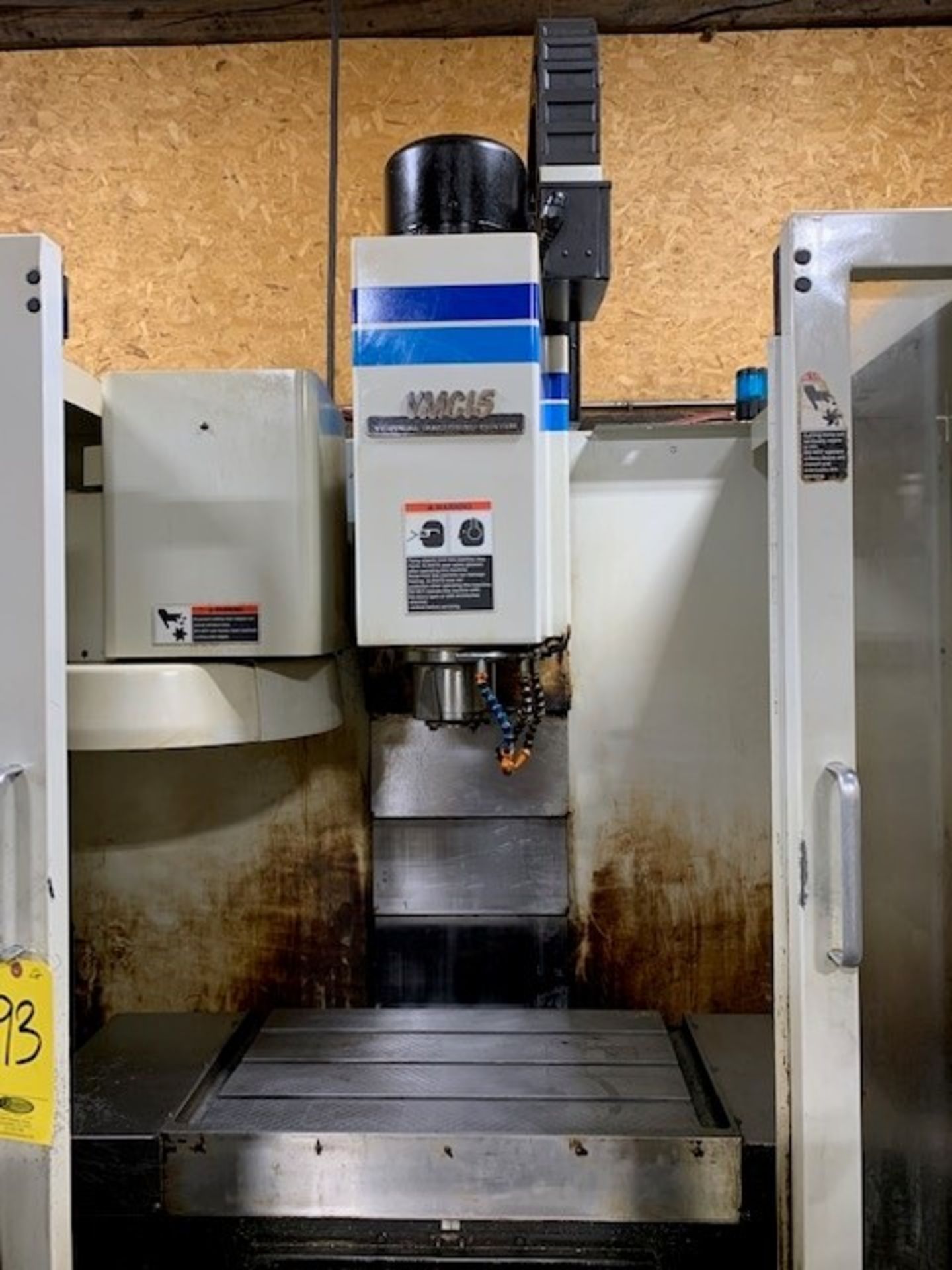 1996 FADAL VMC15 VERTICAL MACHINING CENTER, S/N 9606807, MDL. 914-15, CNC 88HS CONTROL, SPDL. SPEED - Image 5 of 10