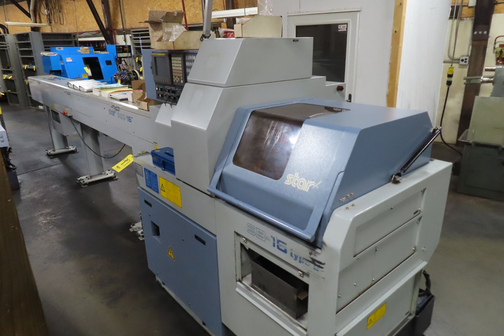 2006 STAR SB-16D 6-AXIS CNC CNC SWISS TYPE AUTOMATIC LATHE, S/N 0166, FANUC 18i-T CONTROL...