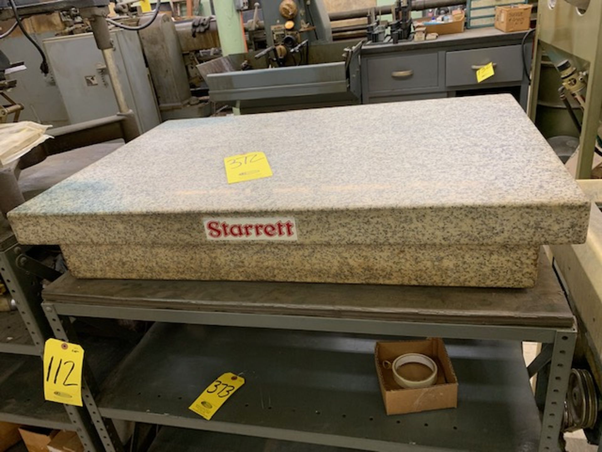 STARRETT 24 IN. X 36 IN. X 6-1/2 IN. PRECISION GRANITE SURFACE PLATE, NO BASE