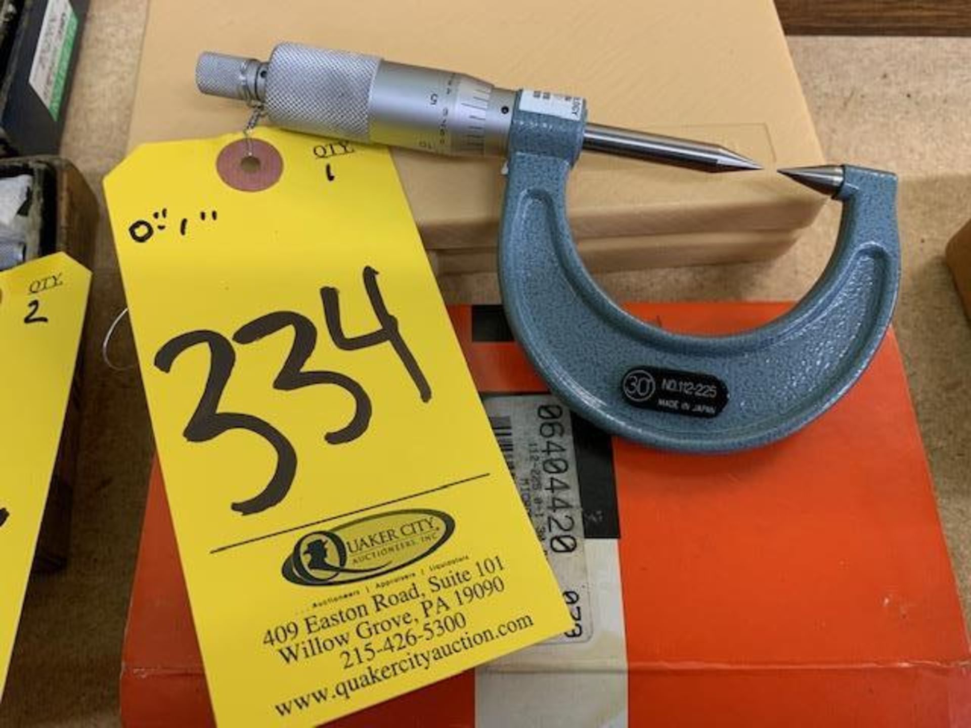 MITUTOYO LIKE-NEW 112-225 CPM-30 POINT MICROMETER, 0-1 IN. - Image 2 of 2