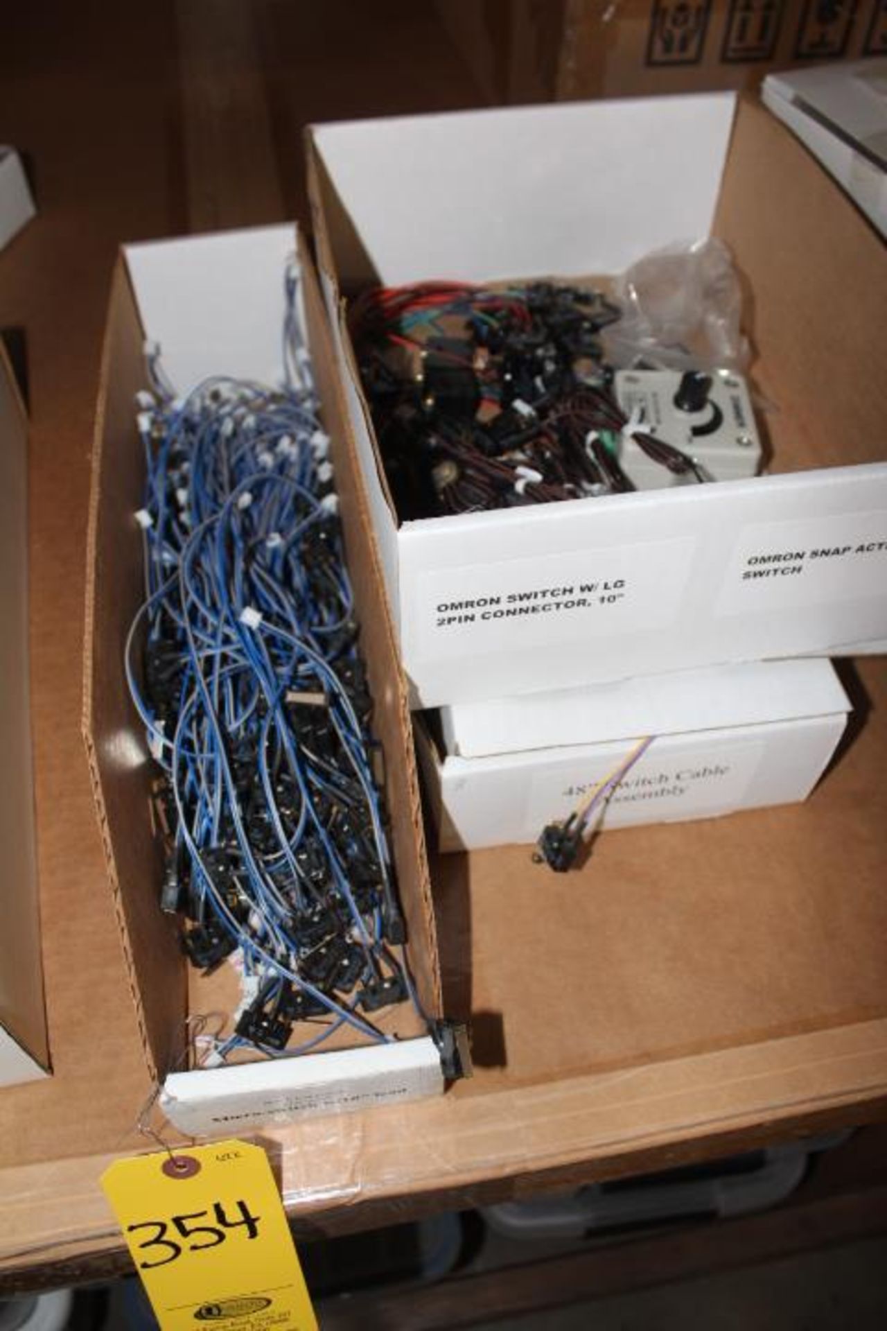 (3) BOXES OF ASSORTED BOARD LIMIT SWITCHES. SOME WITH LEADS
