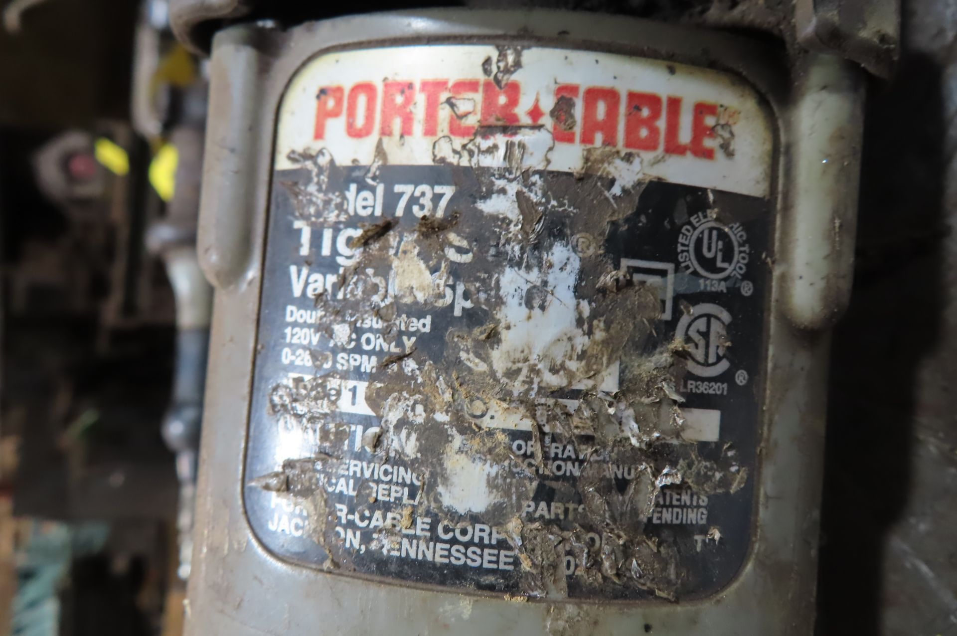 PORTER CABLE 737 VS TIGER SAW WITH BLADES - Image 2 of 2