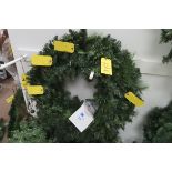 (2) 36 IN. PLAIN ARTIFICIAL WREATHS