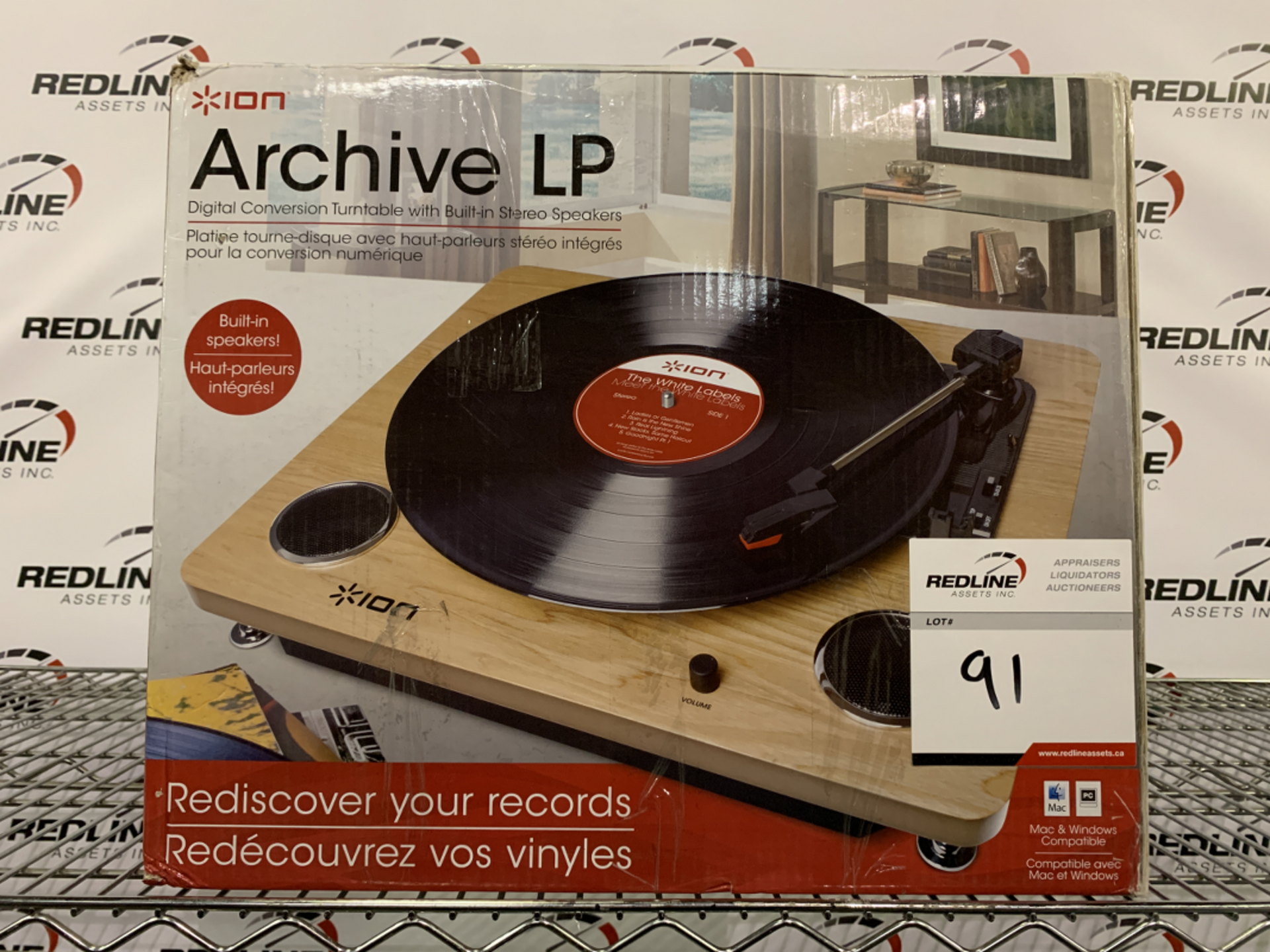 ION - ARCHIVE LP DIGITAL TURNTABLE