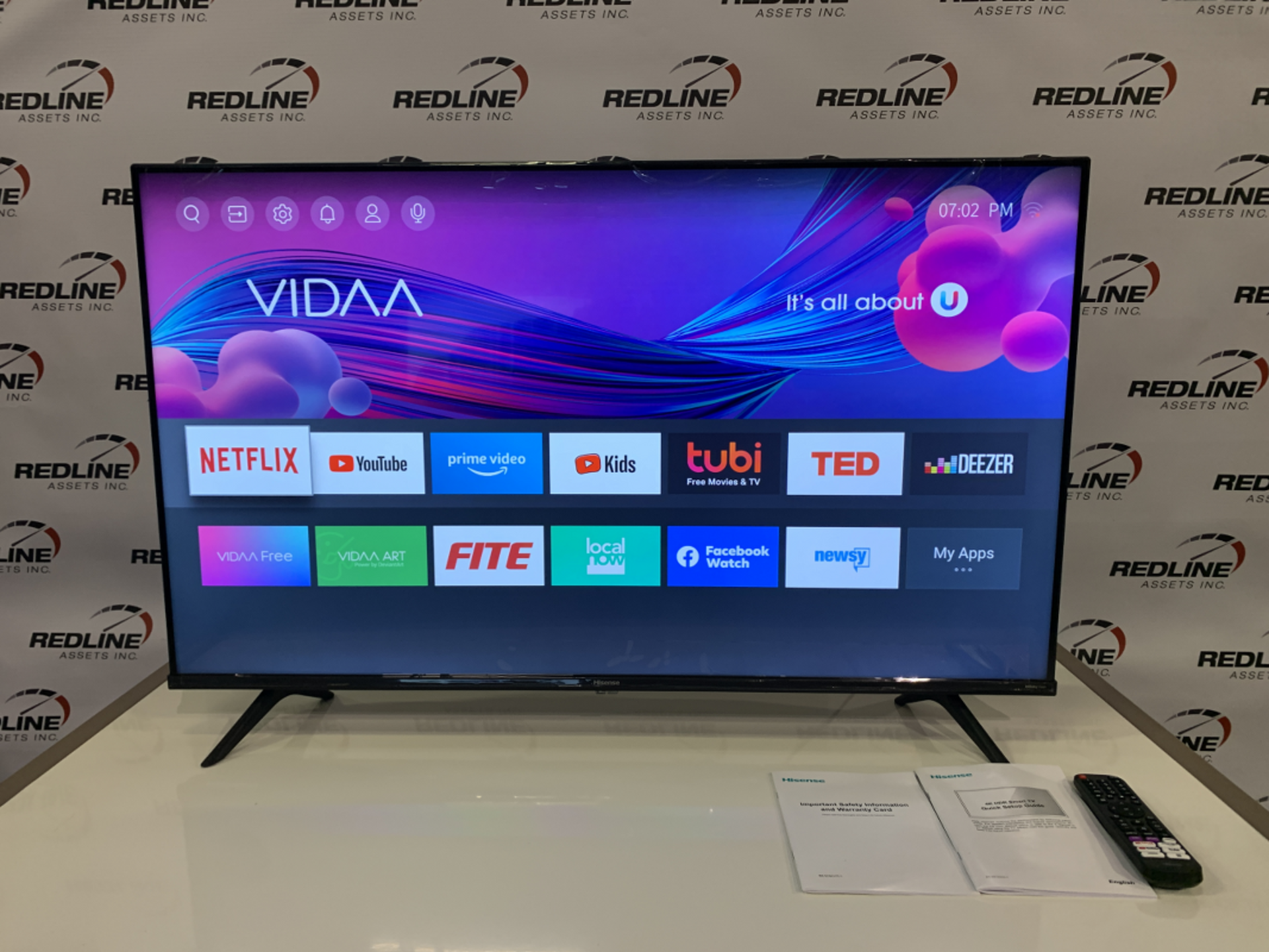 HISENSE - 43" A6 SERIES VIDAA LED SMART TV - Image 2 of 3