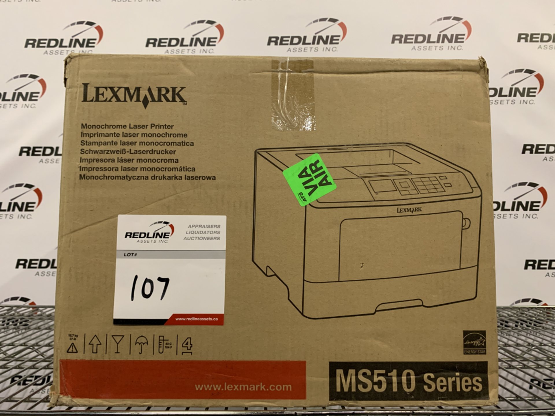 LEXMARK -MONOCHROME LASER PRINTER - MODEL #: MS510