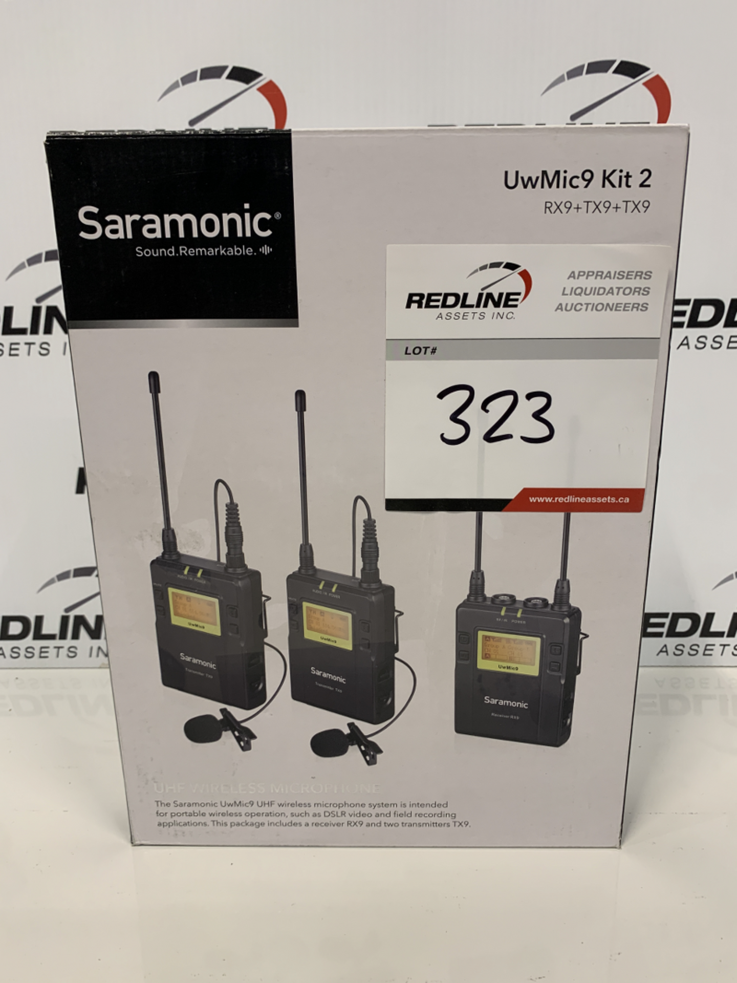 Saramonic - Microphone System - Model # Uw Mic9 kit 2