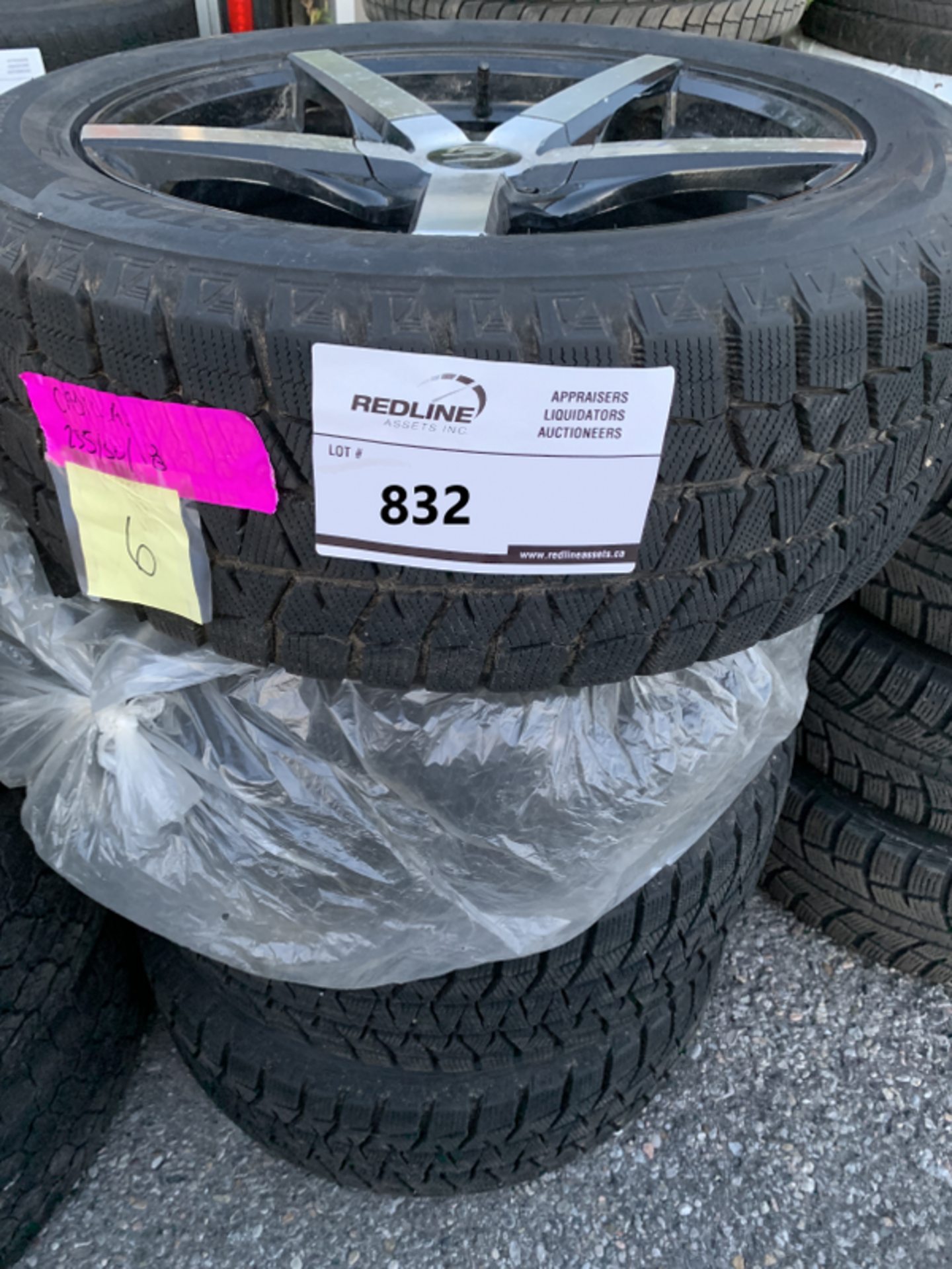 Bridgestone - BlizzakWinter Tires - Size: 235/50/R18 - Qty: 4